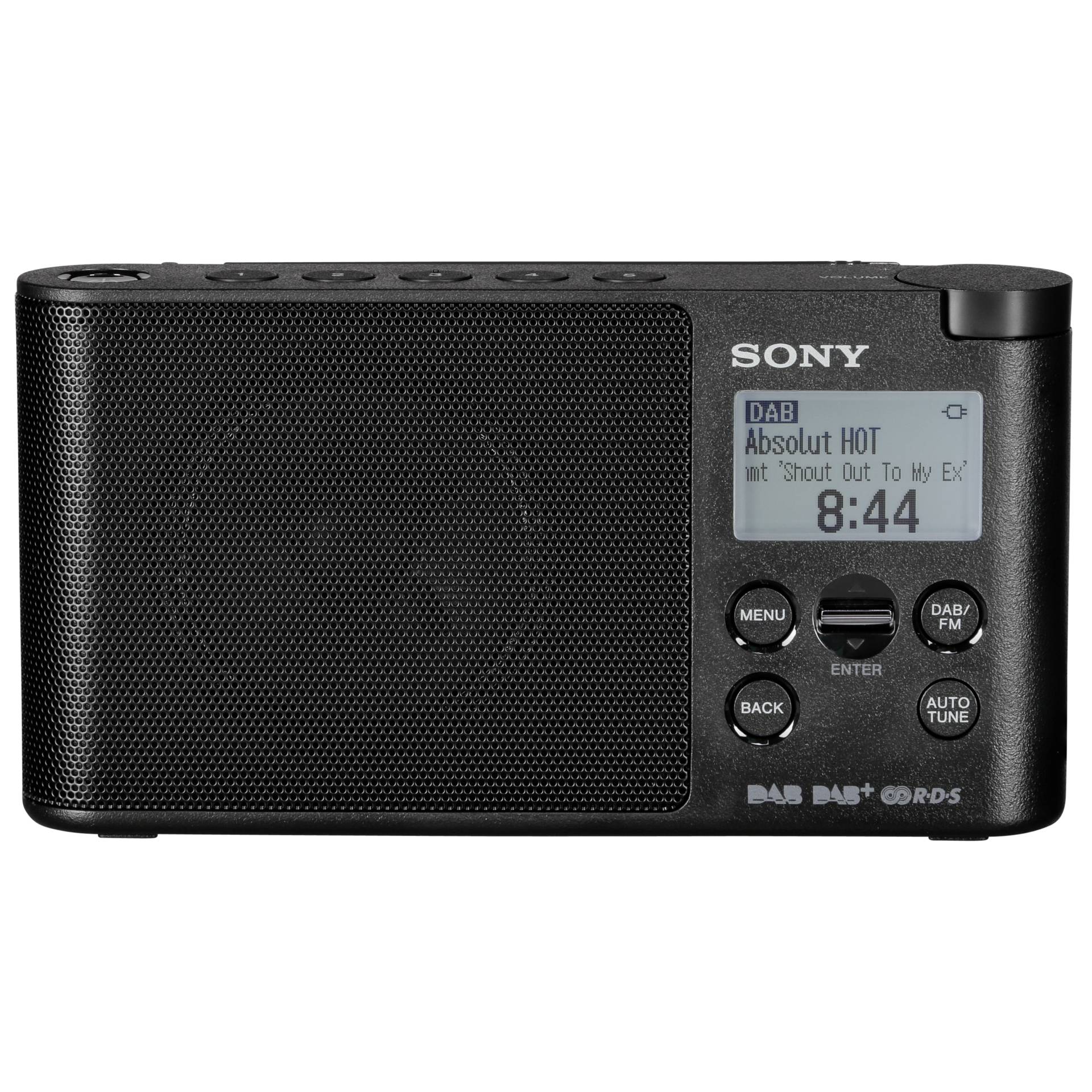 Sony XDR-S41D Portable Digital Black