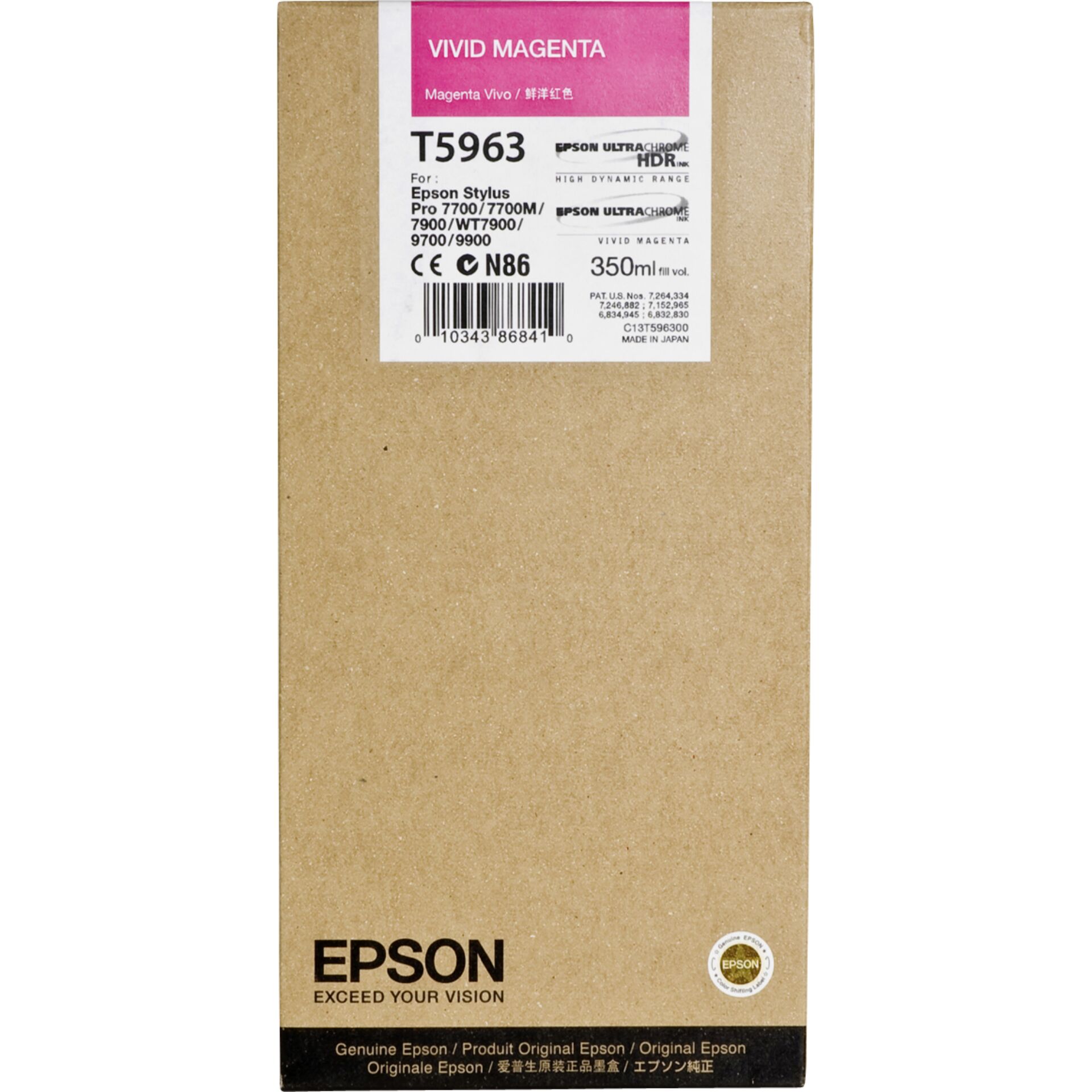 Epson T596300 Tinte magenta 