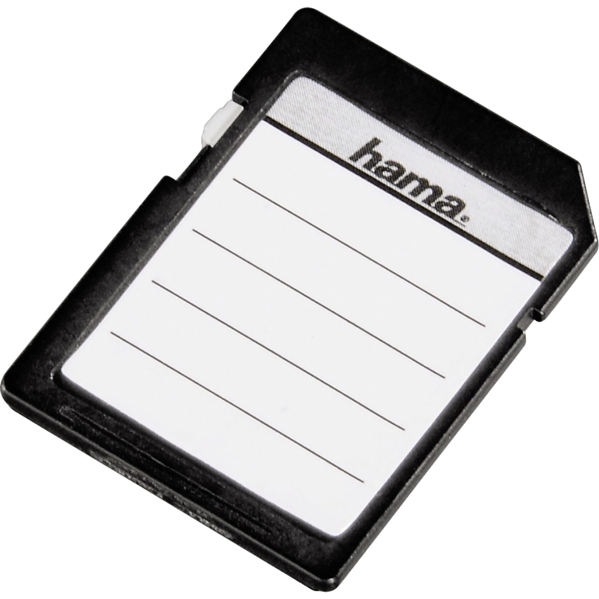 Hama SD/MMC Memory Card Labels selbstklebendes Etikett Weiß 18 Stück(e)