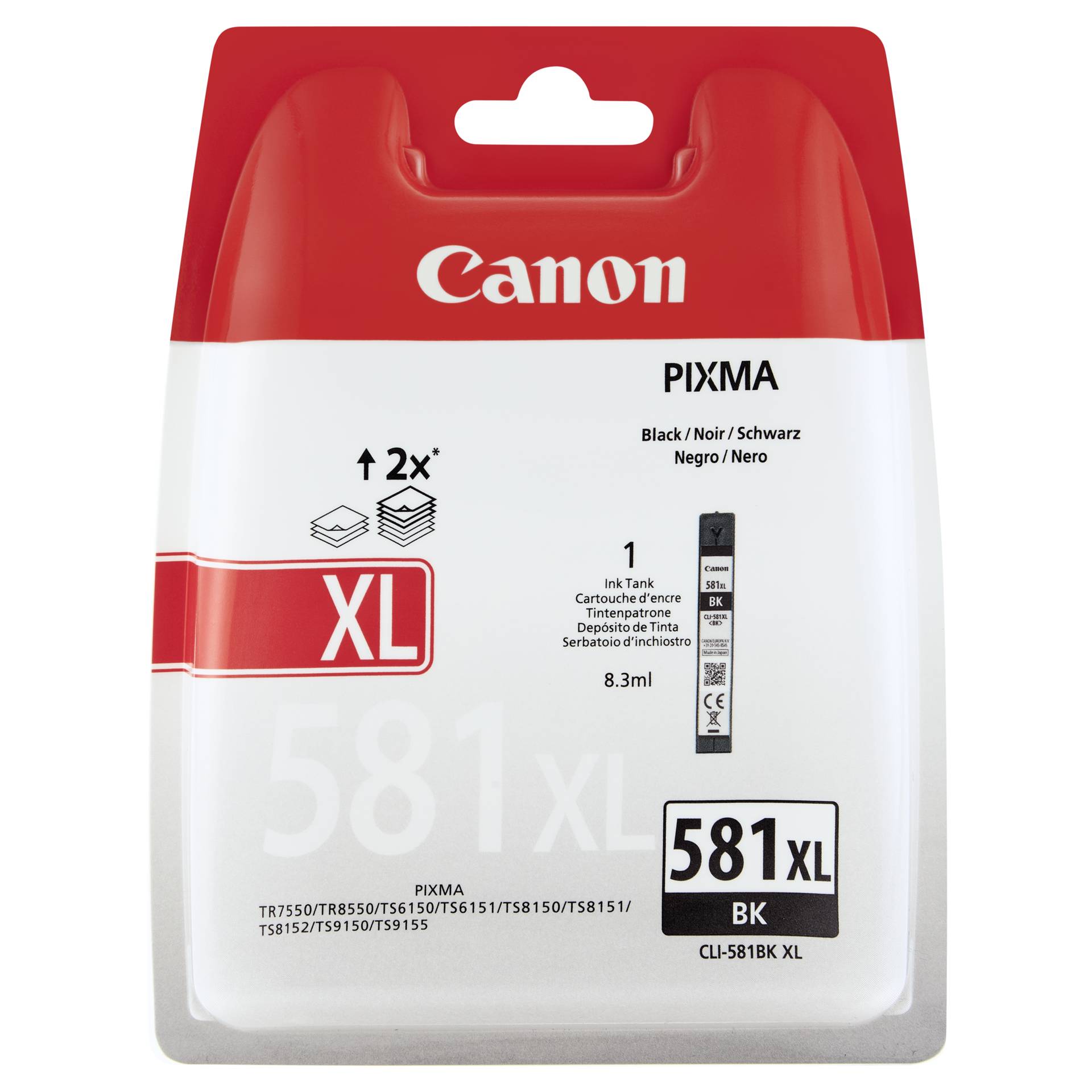 Canon Tinte CLI-581XL BK schwarz 