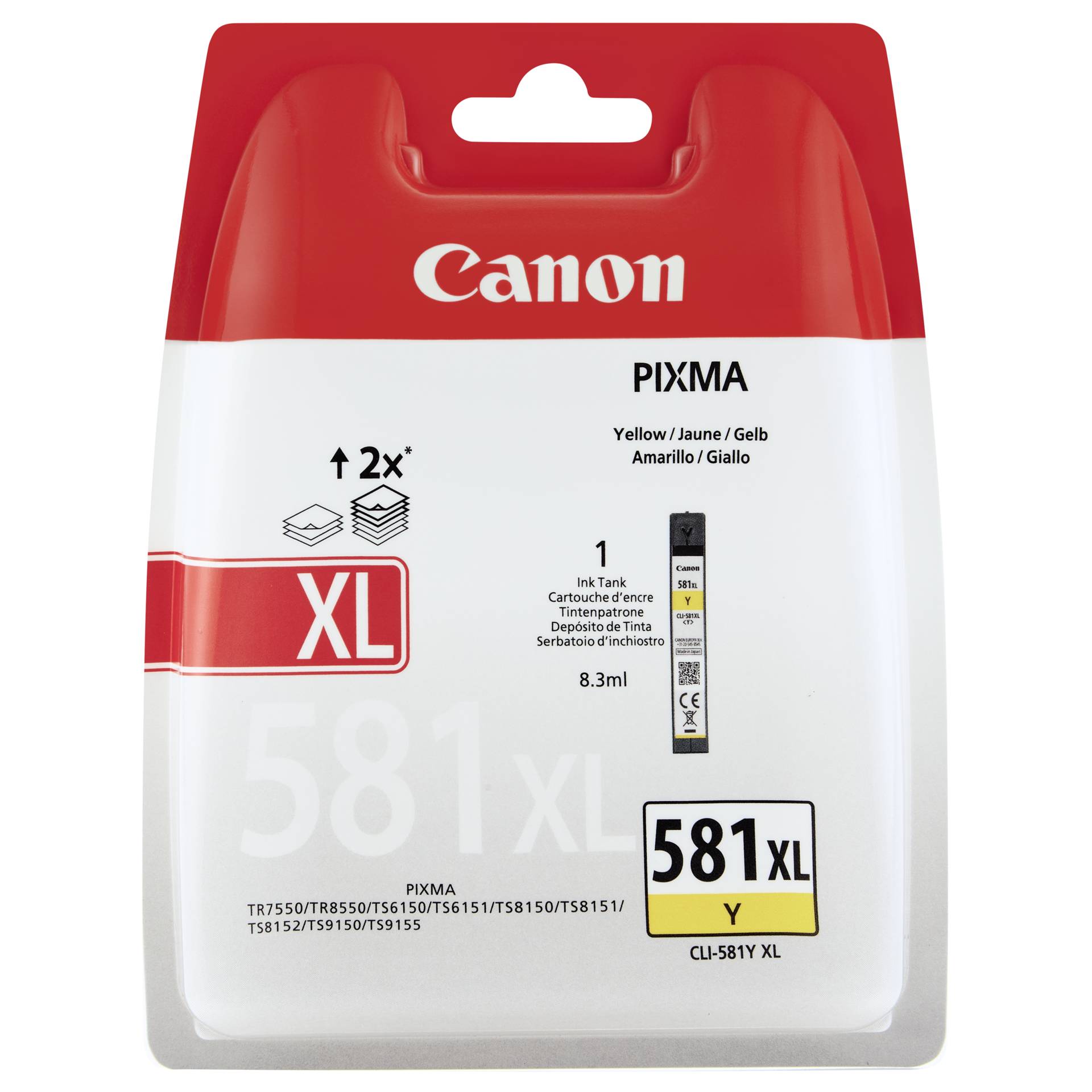 Canon CLI-581 XL Gelb Tintentank