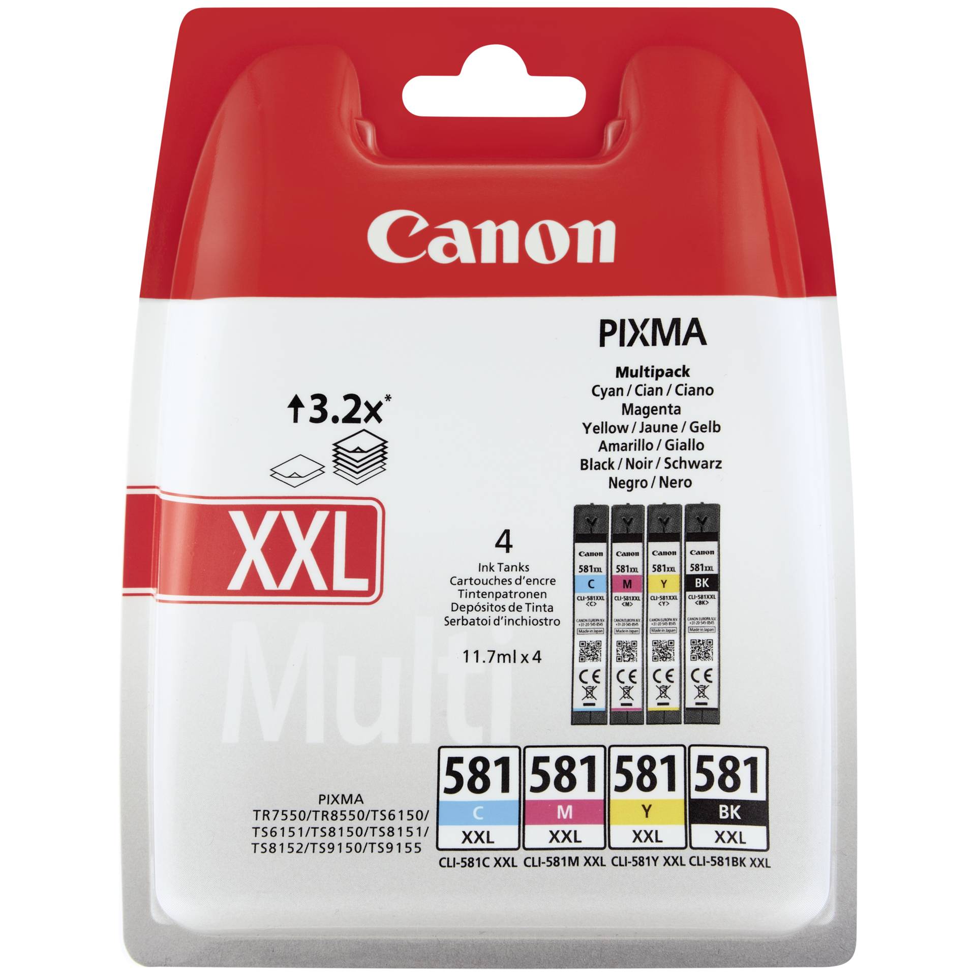 Canon Photo Value Pack CLI-581 XXL 