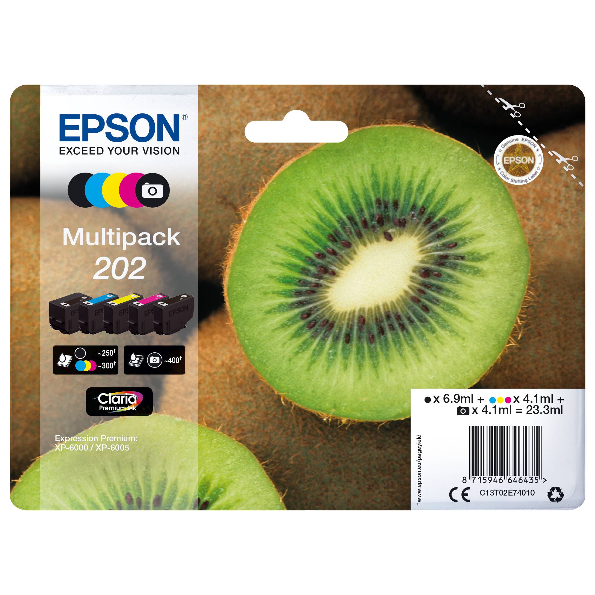 Epson 202 Tinte Multipack 