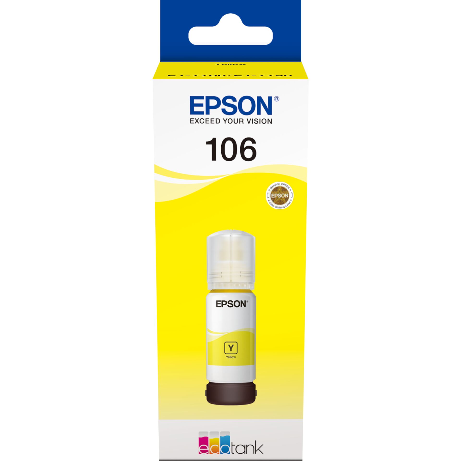 Epson Tinte 106 gelb 