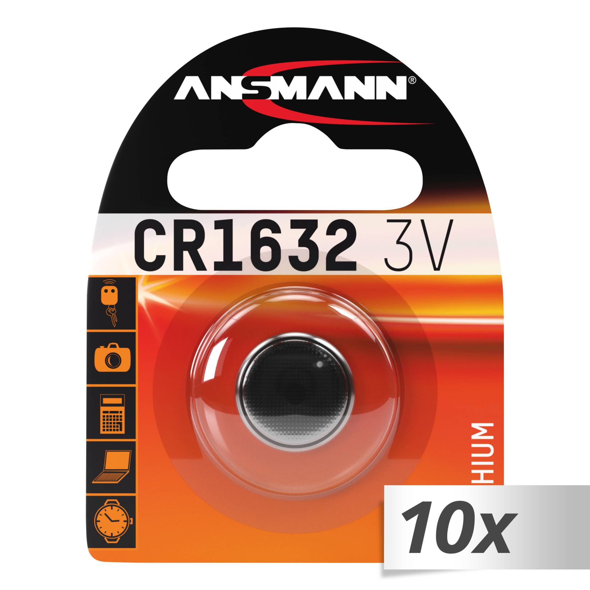 10x1 Ansmann CR 1632