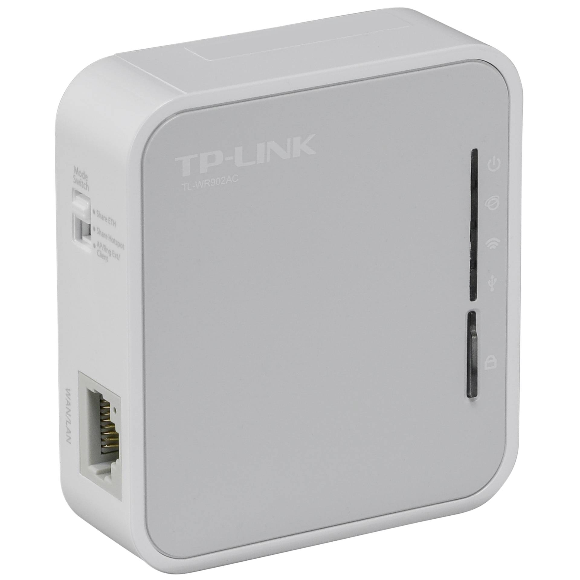 TP-Link TL-WR902AC Dual-Band (2,4 GHz/5 GHz) Travel-Router 