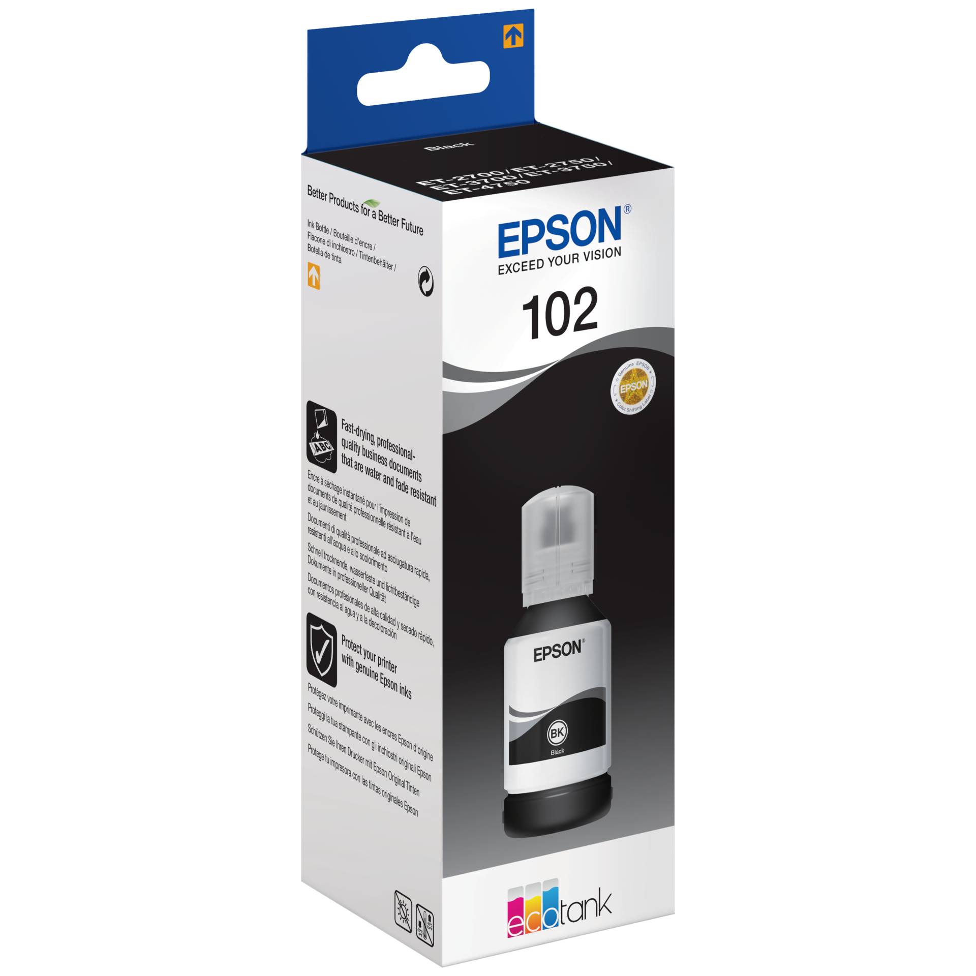Epson Tinte 102 schwarz 