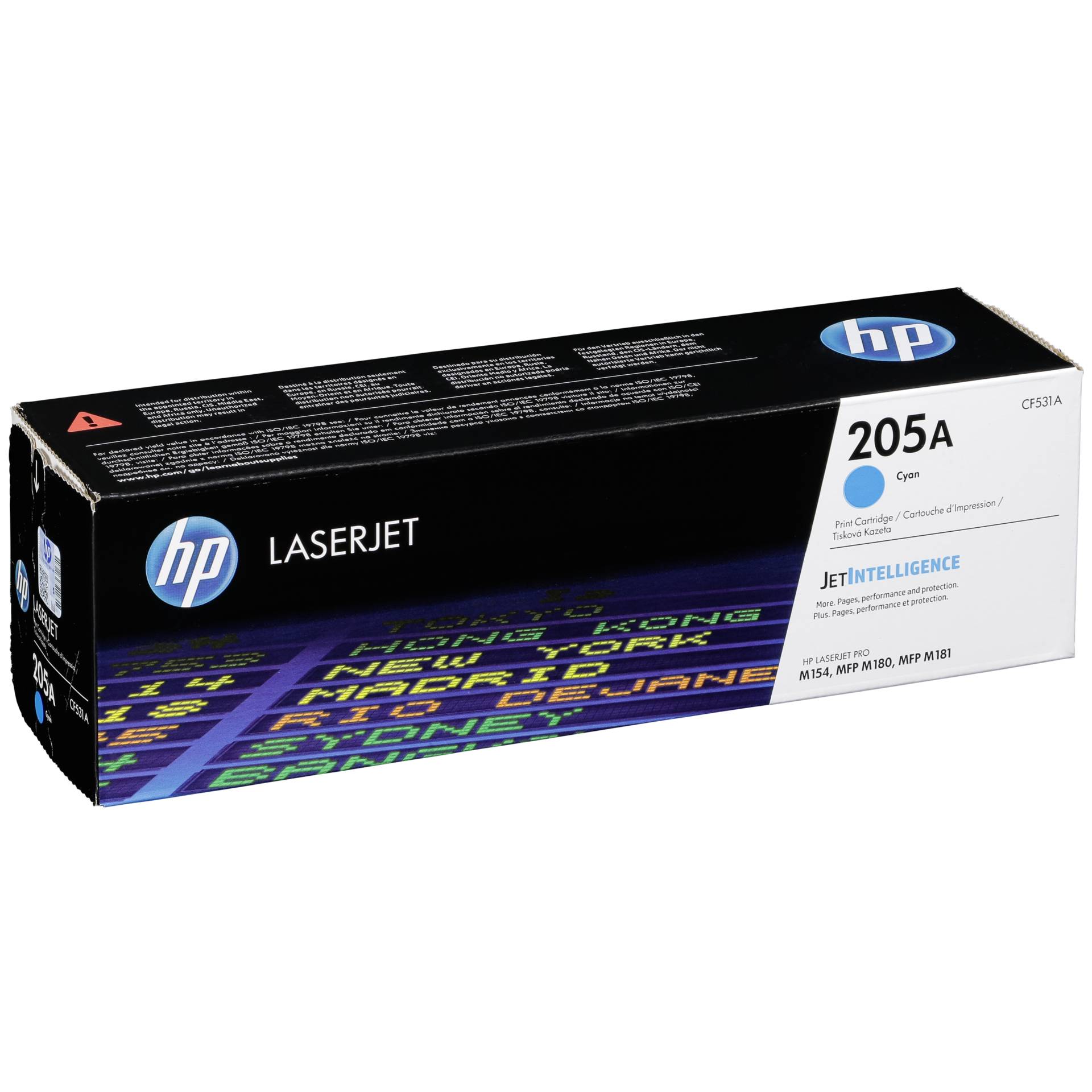 HP Toner 205A cyan Kapazität 900 Seiten