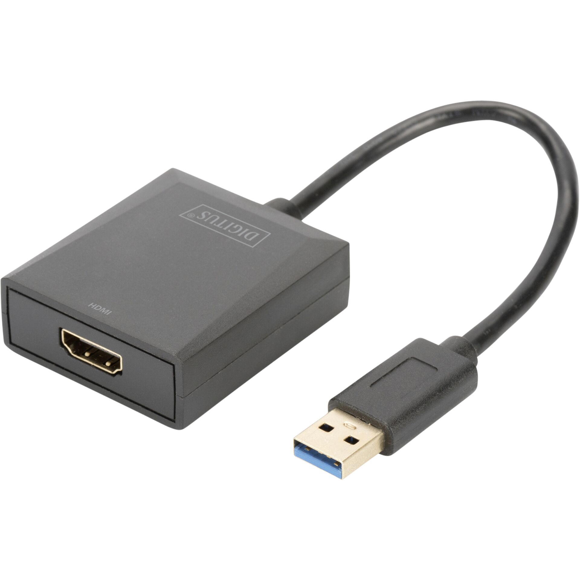 Digitus DA-70841 USB 3.0 HDMI Schwarz Kabelschnittstellen-/ 