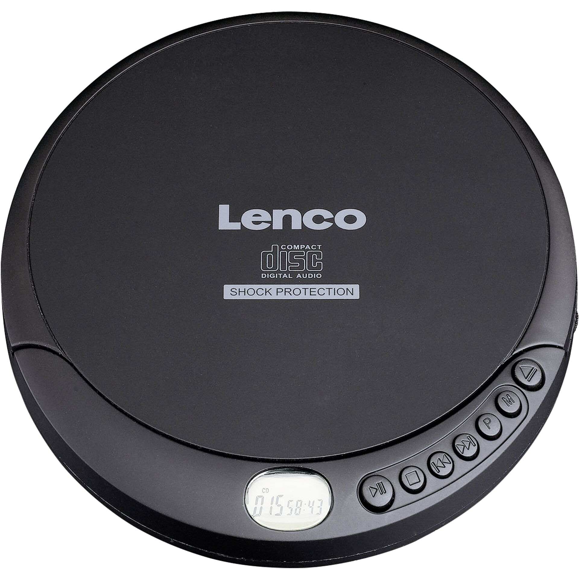 Lenco CD-200 CD-Player Tragbarer CD-Player Schwarz