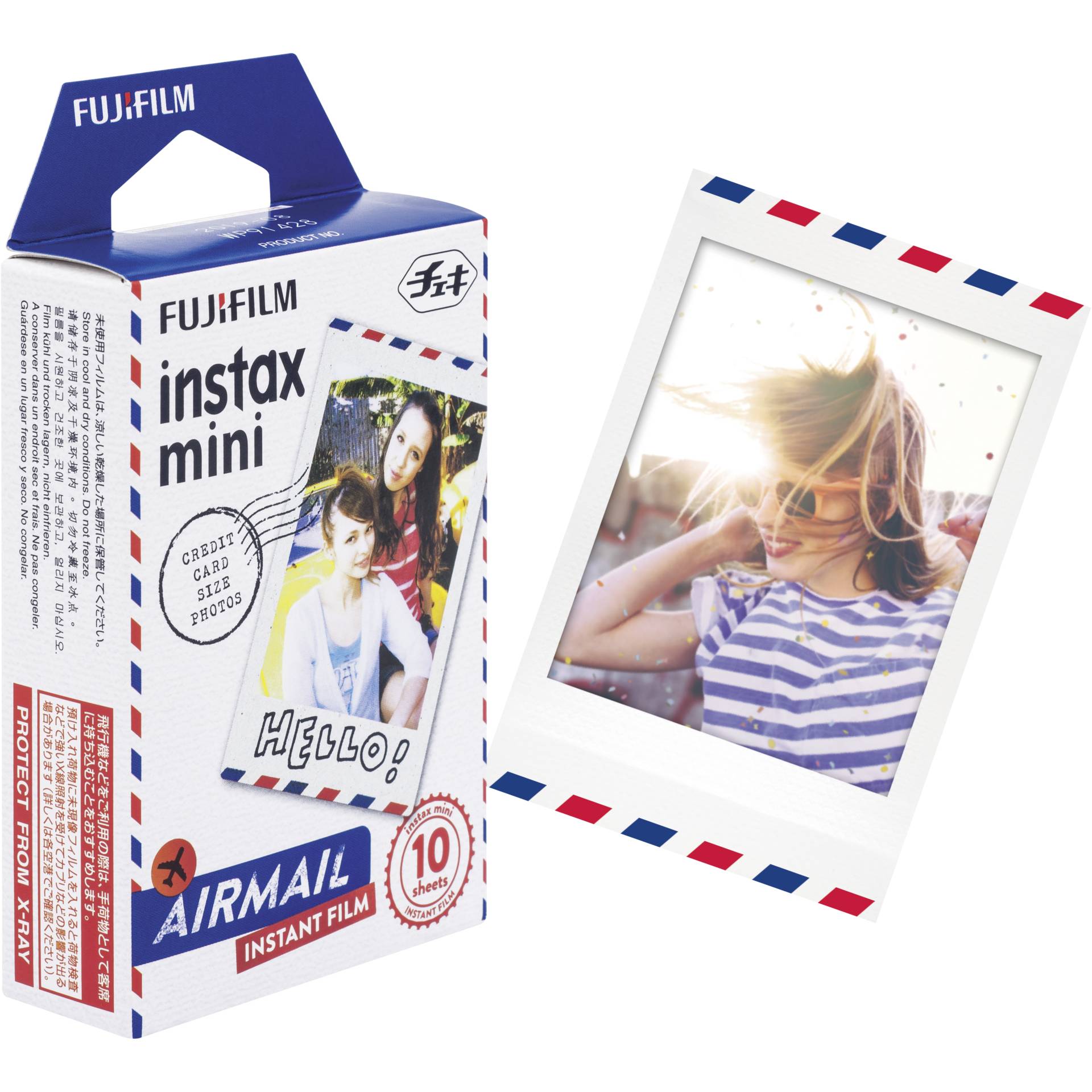 Fujifilm Airmail Fotopapier Mehrfarbig
