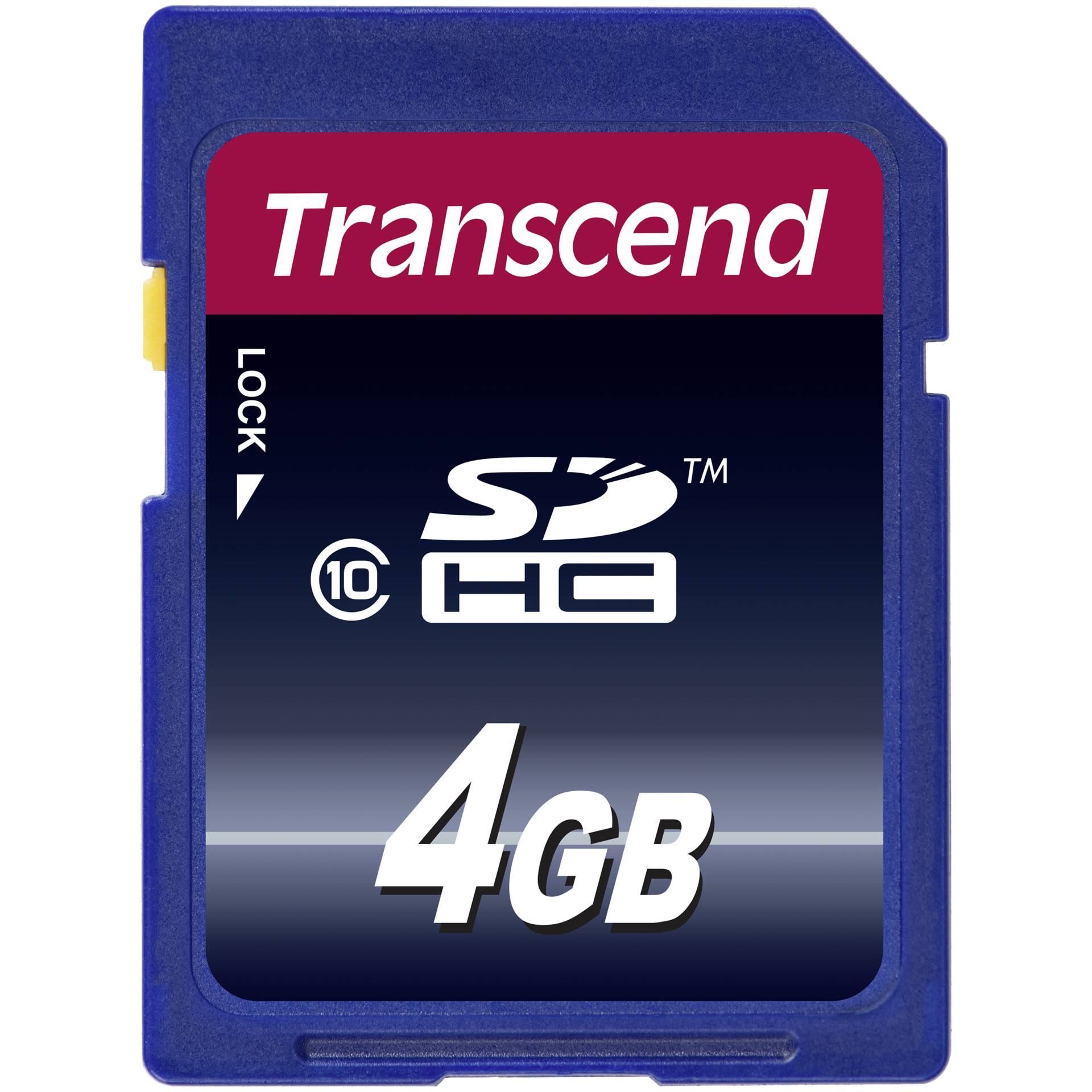 4GB Transcend Class6 SDHC Speicherkarte 