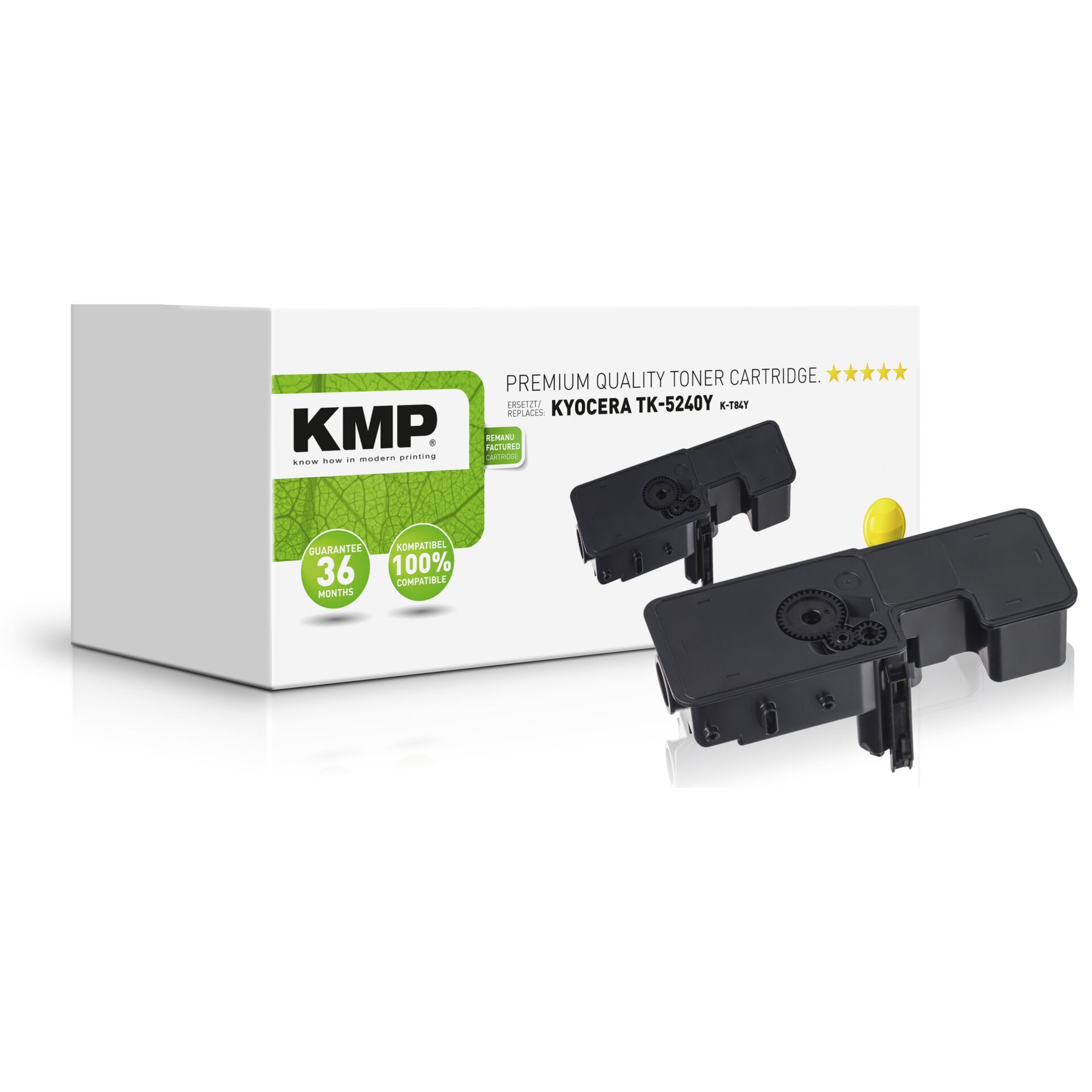 KMP K-T84Y Tonerkartusche 1 Stück(e) Kompatibel Gelb