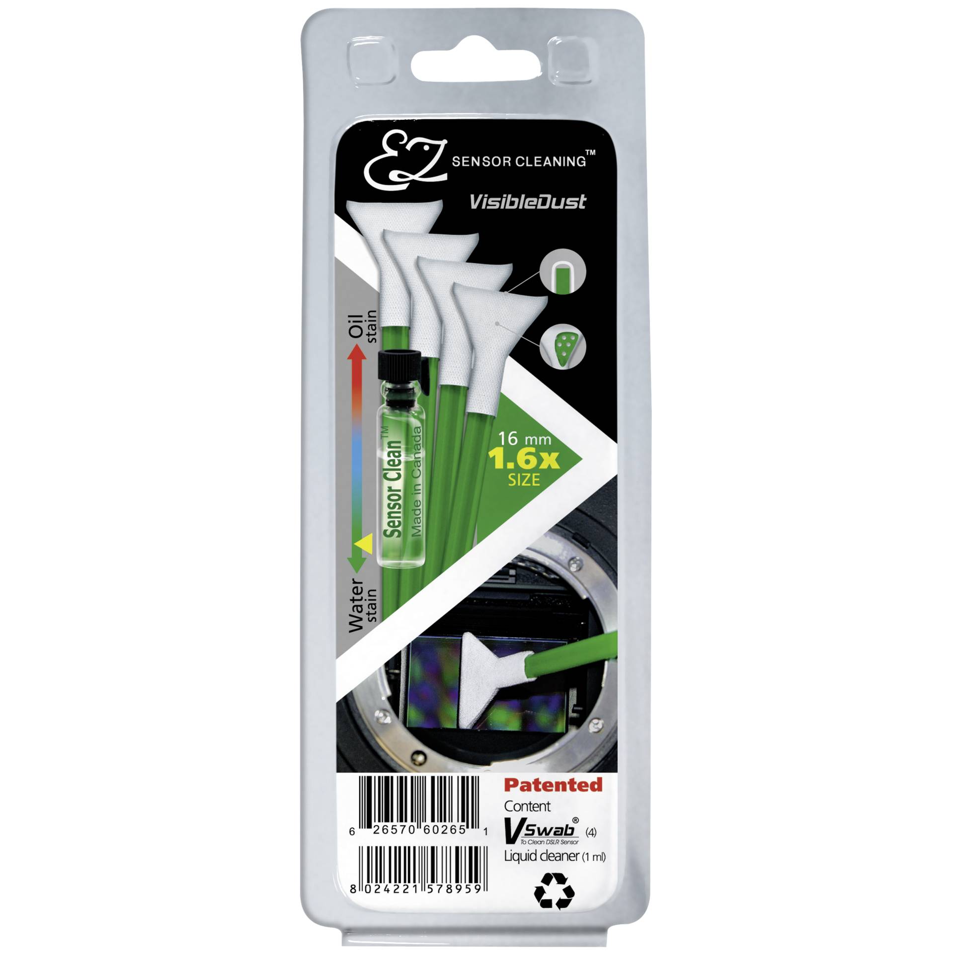 Visible Dust EZ Kit Sensor Clean 1.6 grün
