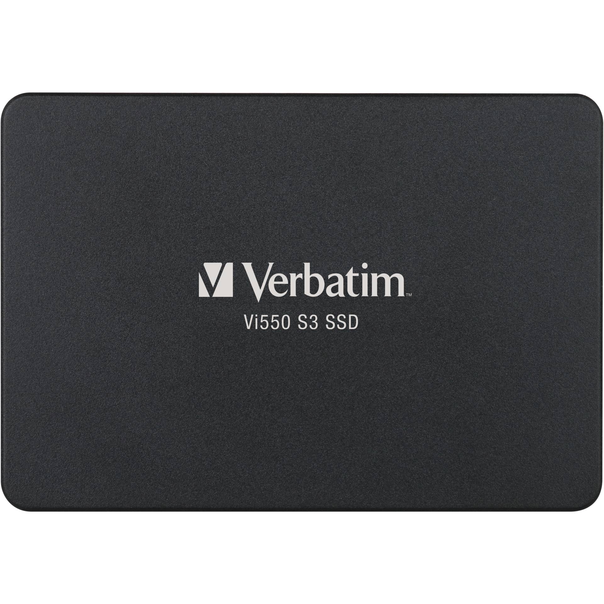 128 GB SSD Verbatim Vi550 S3 SATA 6GB/s 6,4cm/ 2.5 Zoll lesen:560MB/s, schreiben: 430MB/s