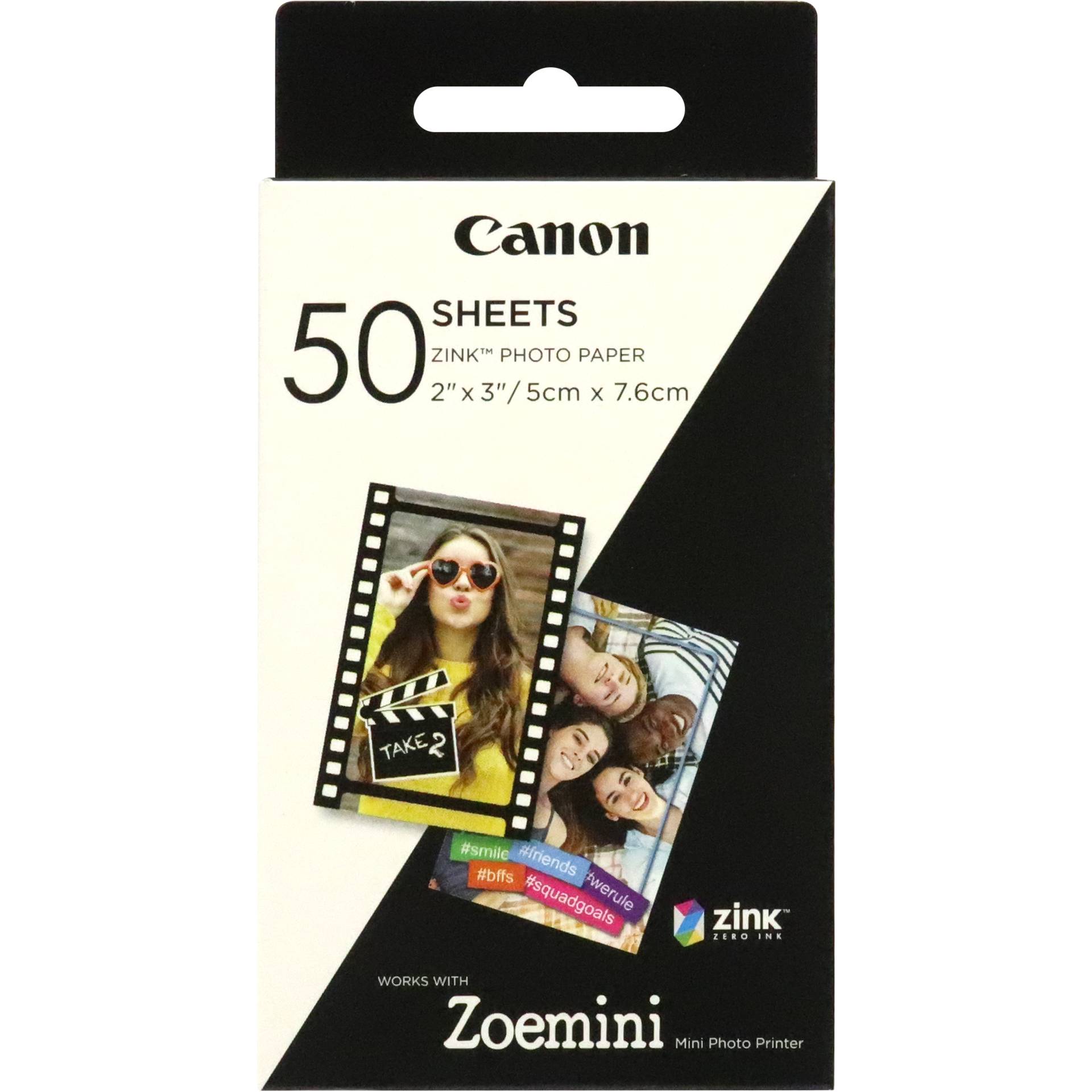 Canon ZINK ZP-2030 2x3 Photo Paper, 50 Blatt 