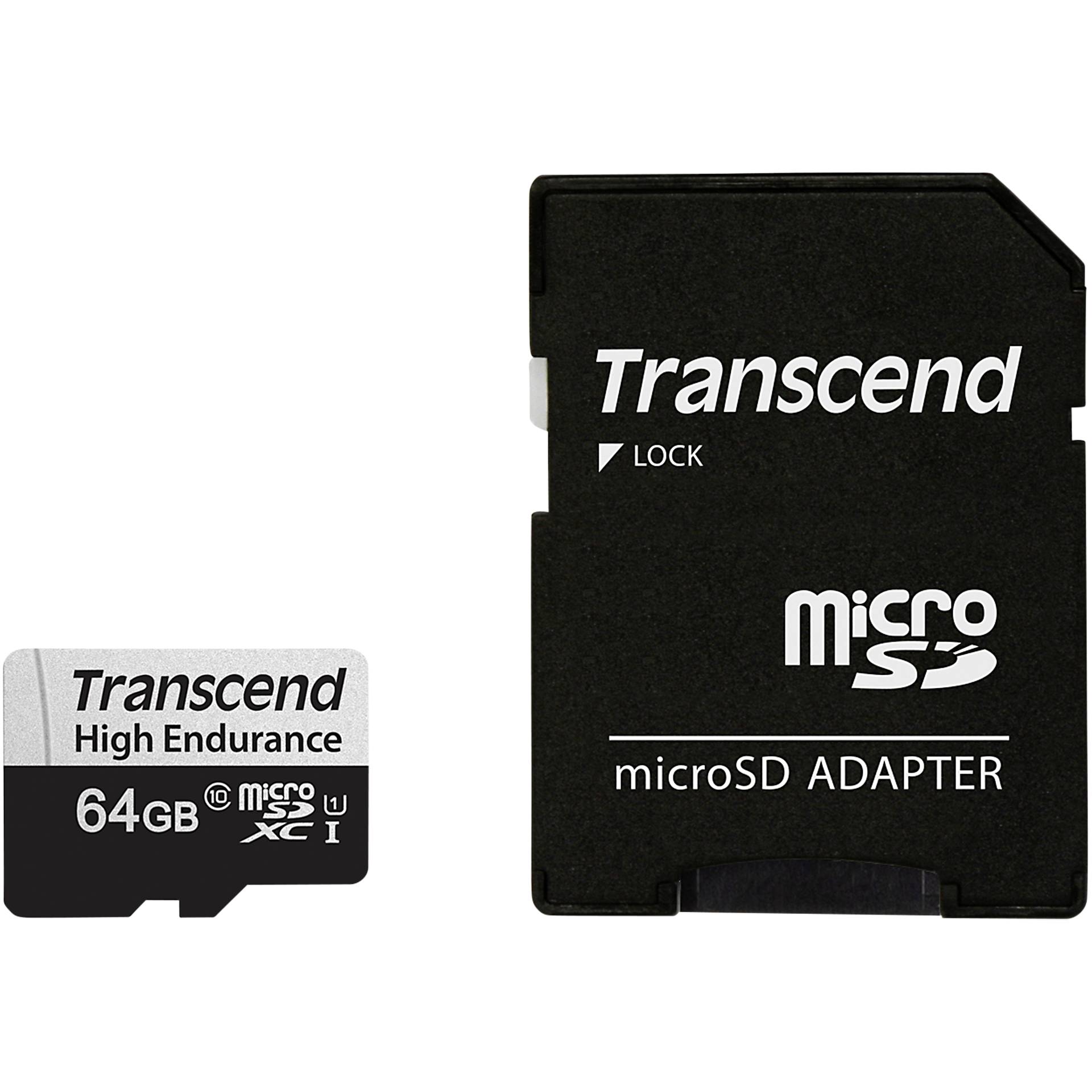 Transcend microSDXC 350V 64GB NAND Klasse 10
