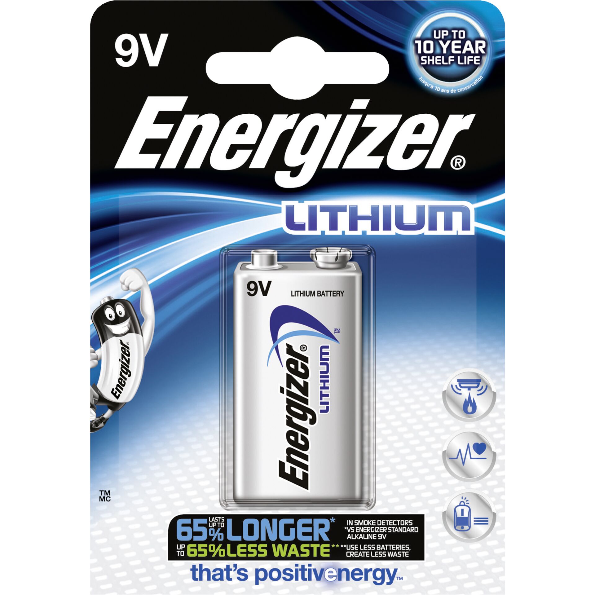 Energizer ENLITHIUM9VP1