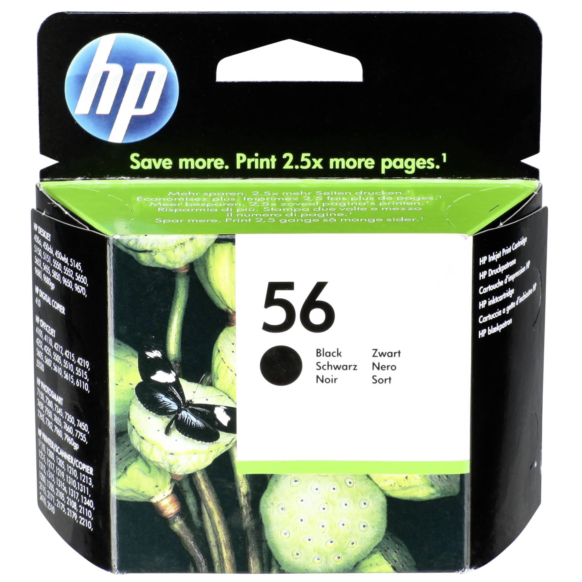 HP Druckkopf mit Tinte Nr 56 schwarz 