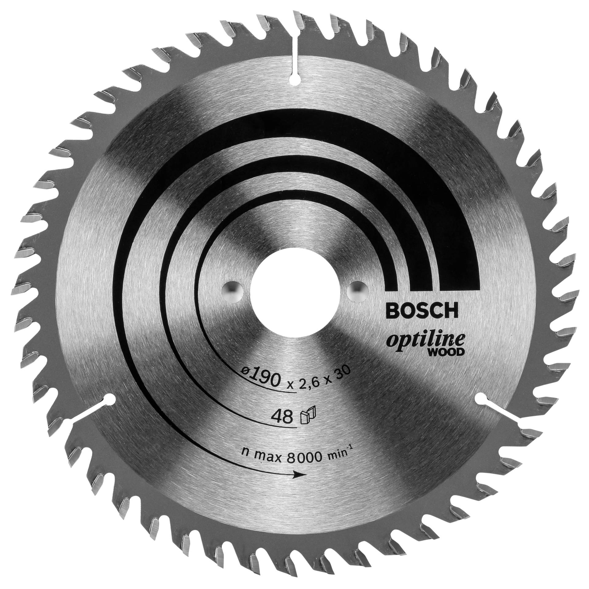 Bosch 2608640617 Kreissägeblatt 19 cm 1 Stück(e)