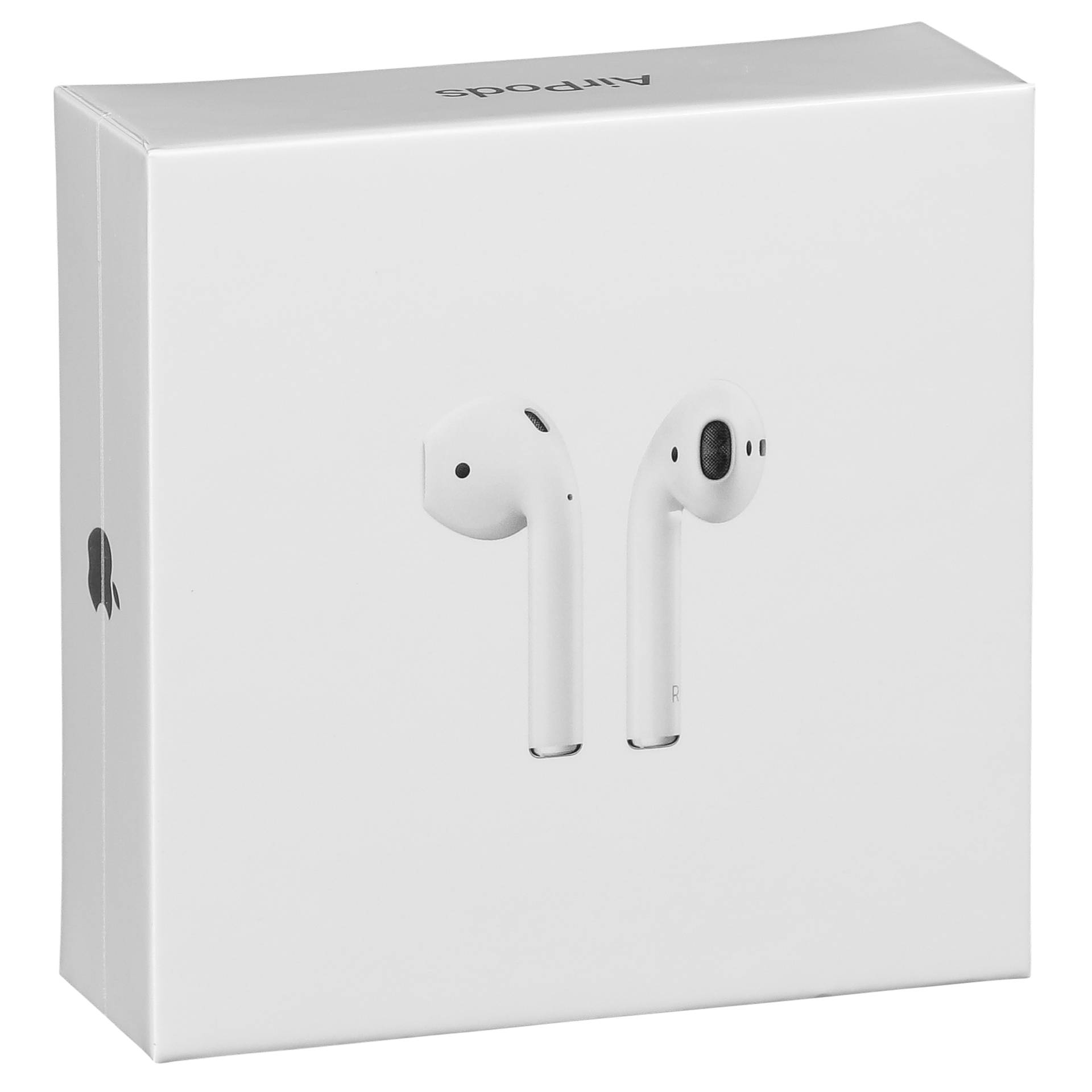 Apple AirPods weiss mit Ladecase [2019] Bluetooth Ohrhörer abgestimmt auf Apple Produkte