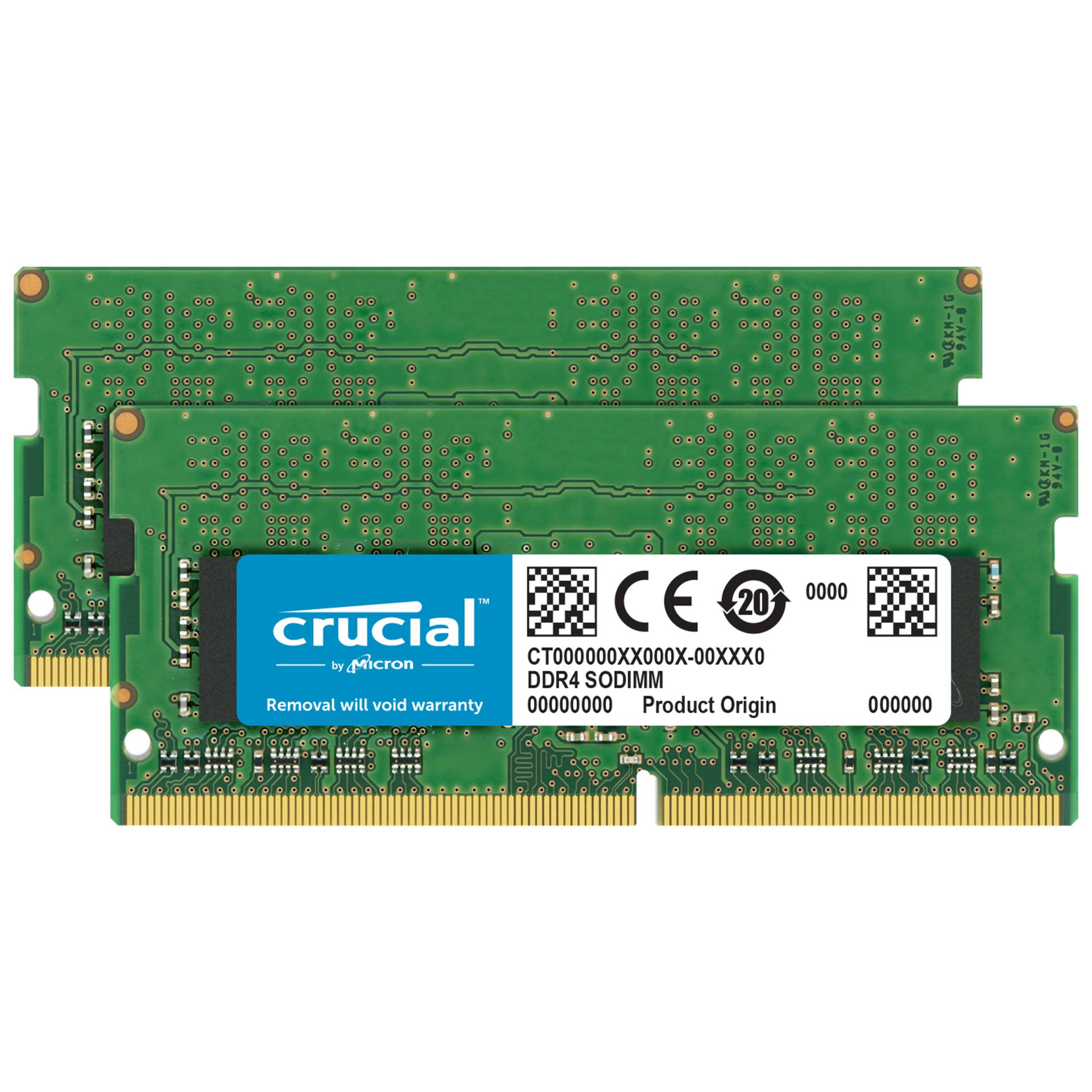 DDR4RAM 2x 8GB DDR4-2666 Crucial Memory for Mac SO-DIMM, CL19 Kit