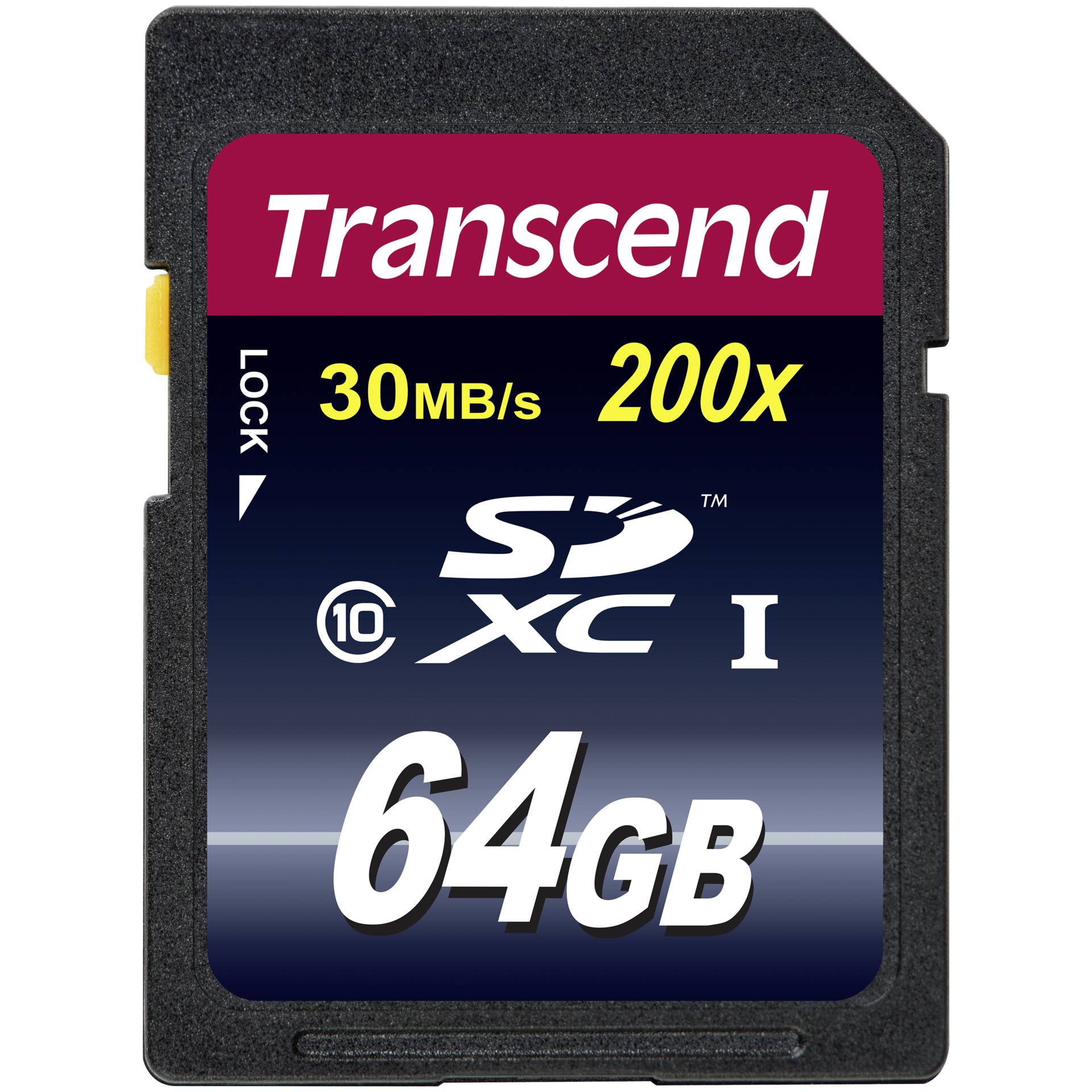 64GB Transcend Class10 SDXC Speicherkarte 