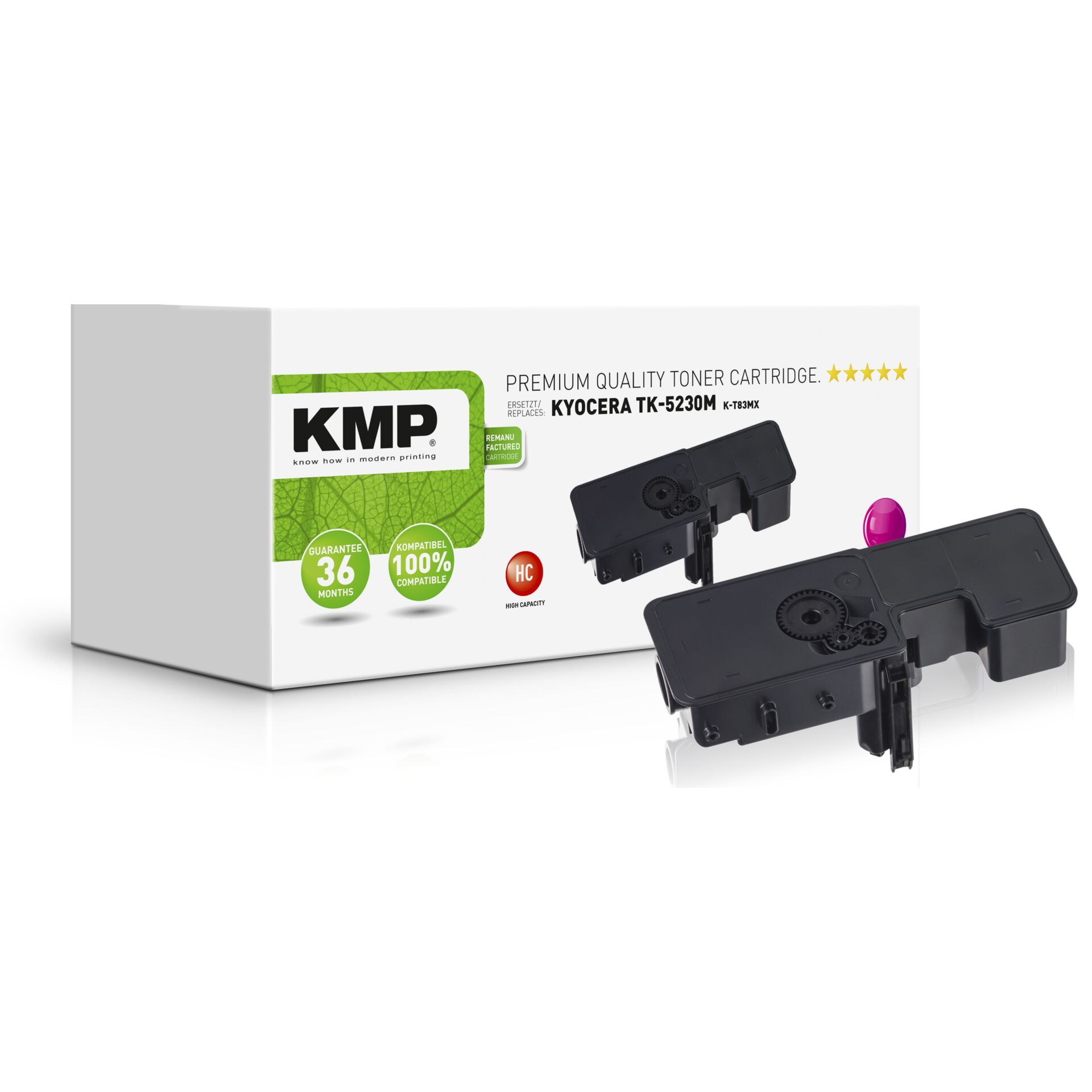 KMP Kompatibler Toner zu Kyocera TK-5230M magenta 