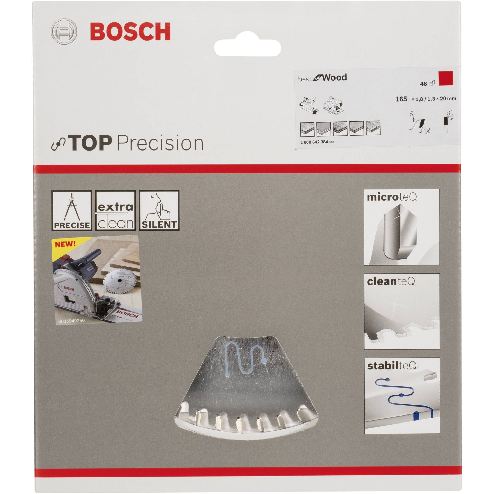Bosch 2 608 642 384 Kreissägeblatt 1 Stück(e)