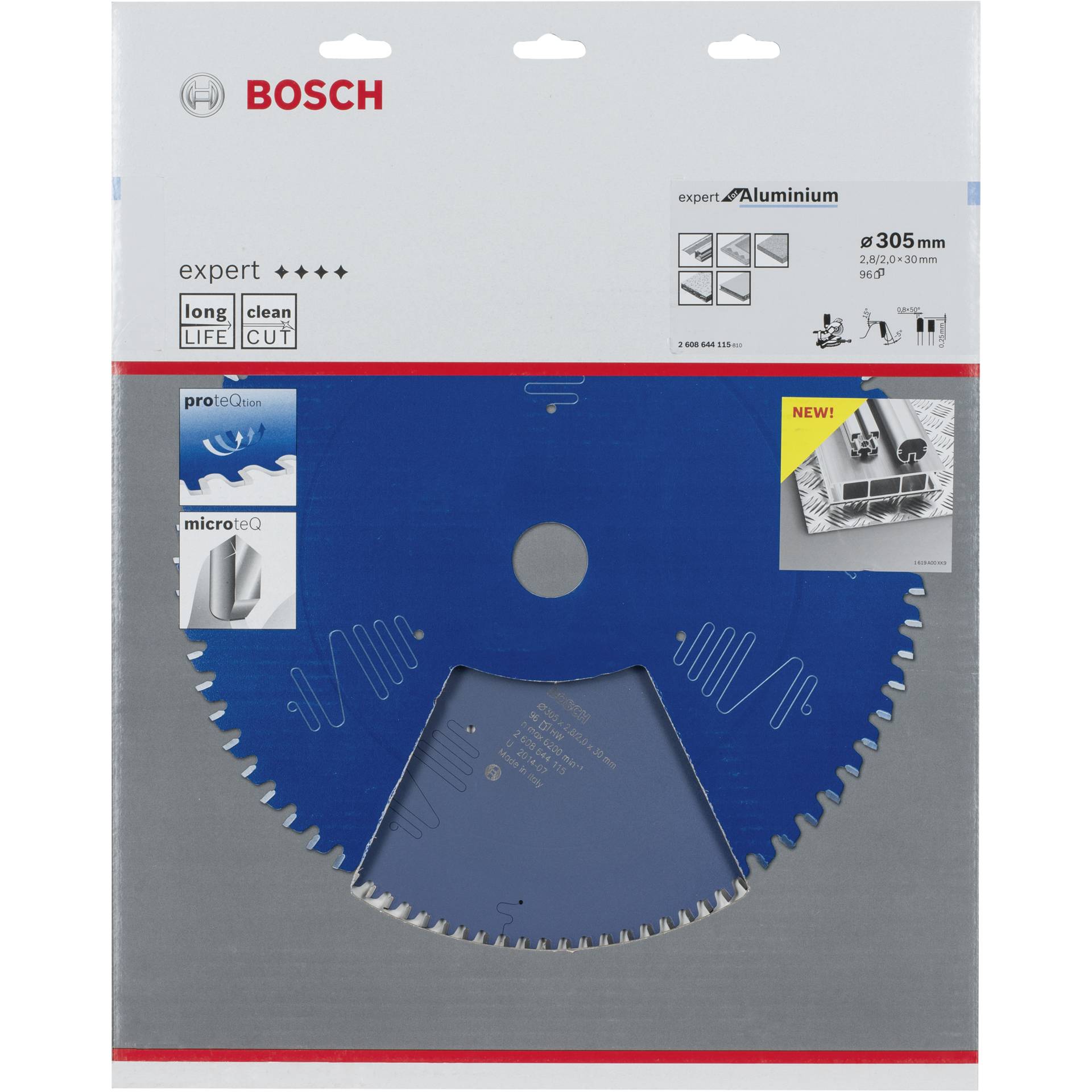 Bosch Kreissägeblatt EX AL B 305x30-96