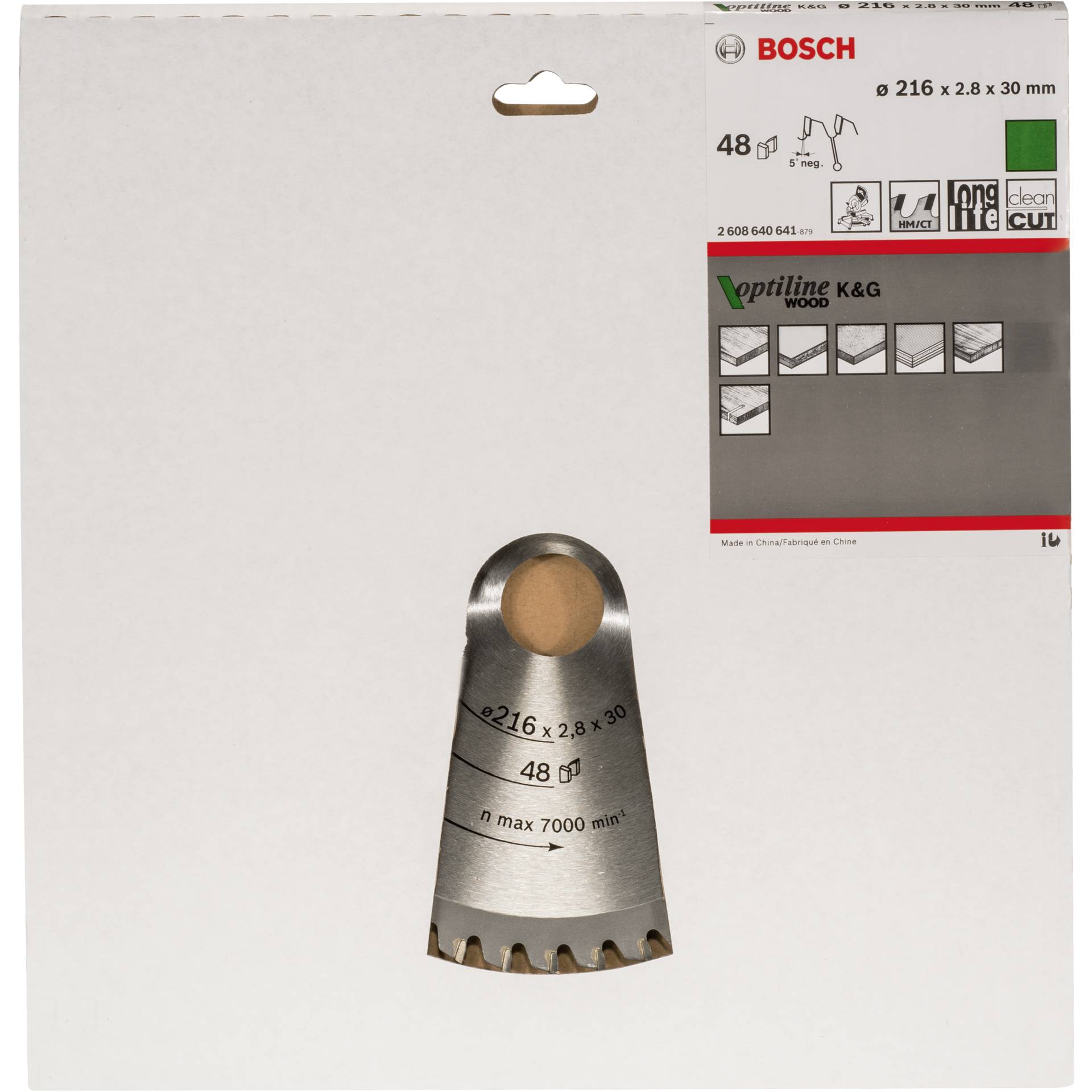 Bosch 2608640641 Kreissägeblatt 30,5 cm 1 Stück(e)
