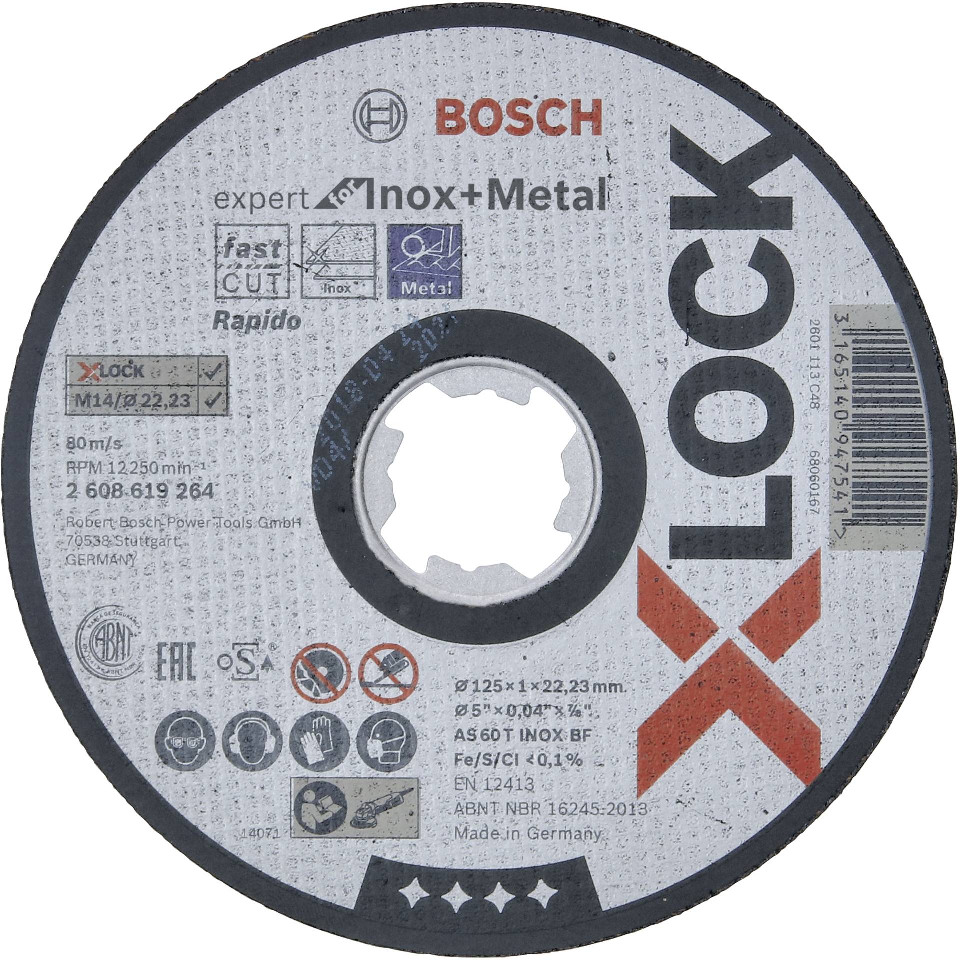 Bosch 2 608 619 264 Winkelschleifer-Zubehör Schneidedisk