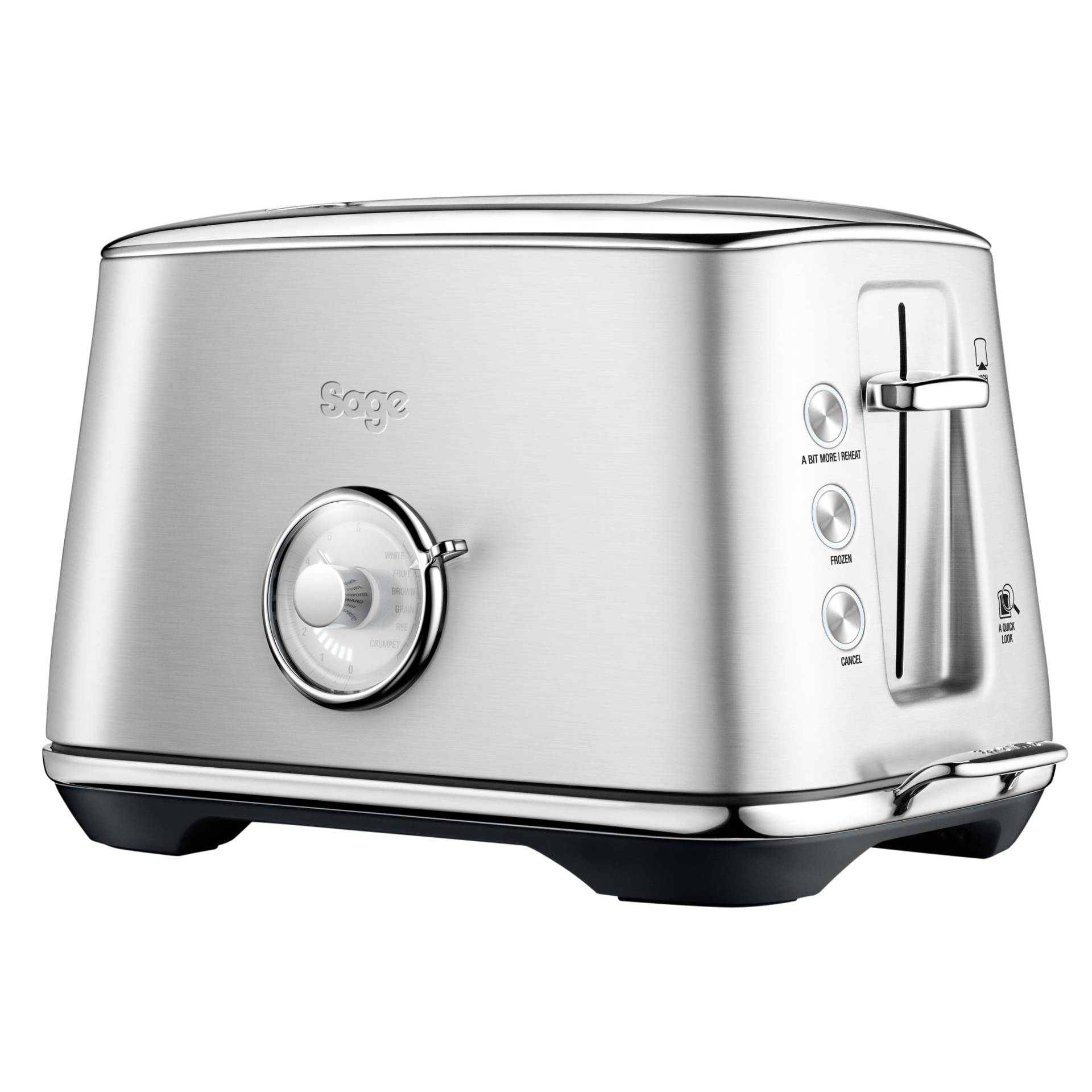 Sage STA735BSS The Toast Select Luxe Toaster, 1000W 