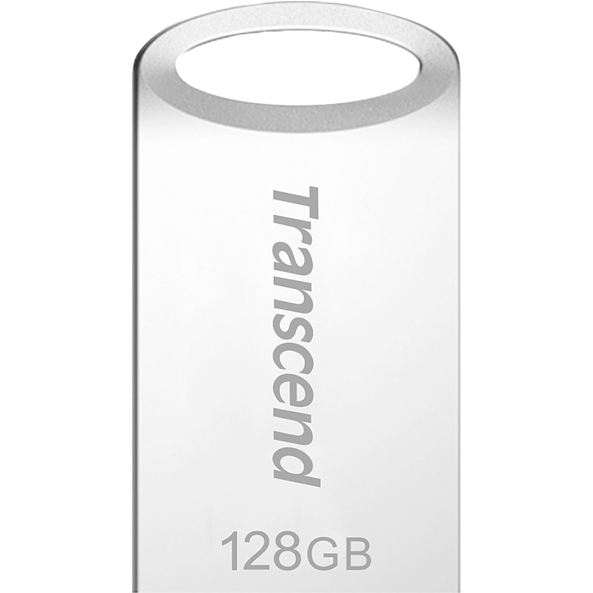 128 GB Transcend JetFlash 710 silber USB-Stick, USB-A 3.0, lesen: 90MB/s, schreiben: 24MB/s