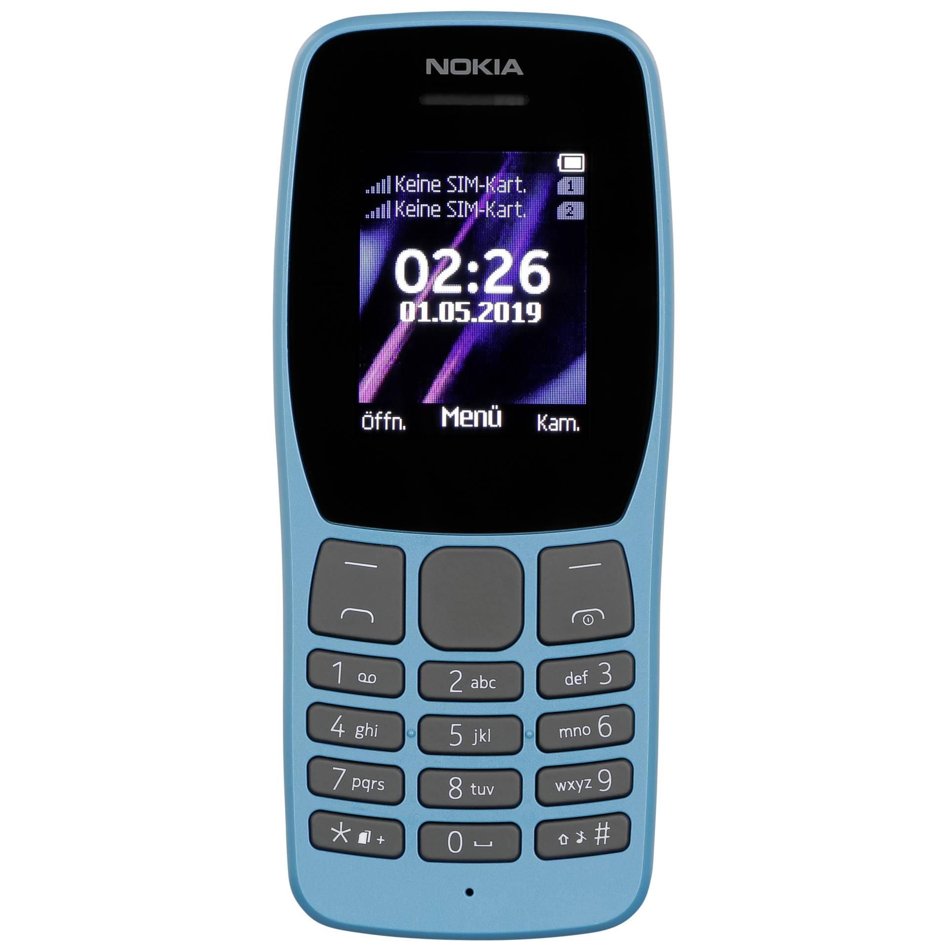Nokia 110 (2019) Dual-SIM blau ohne Vertrag 