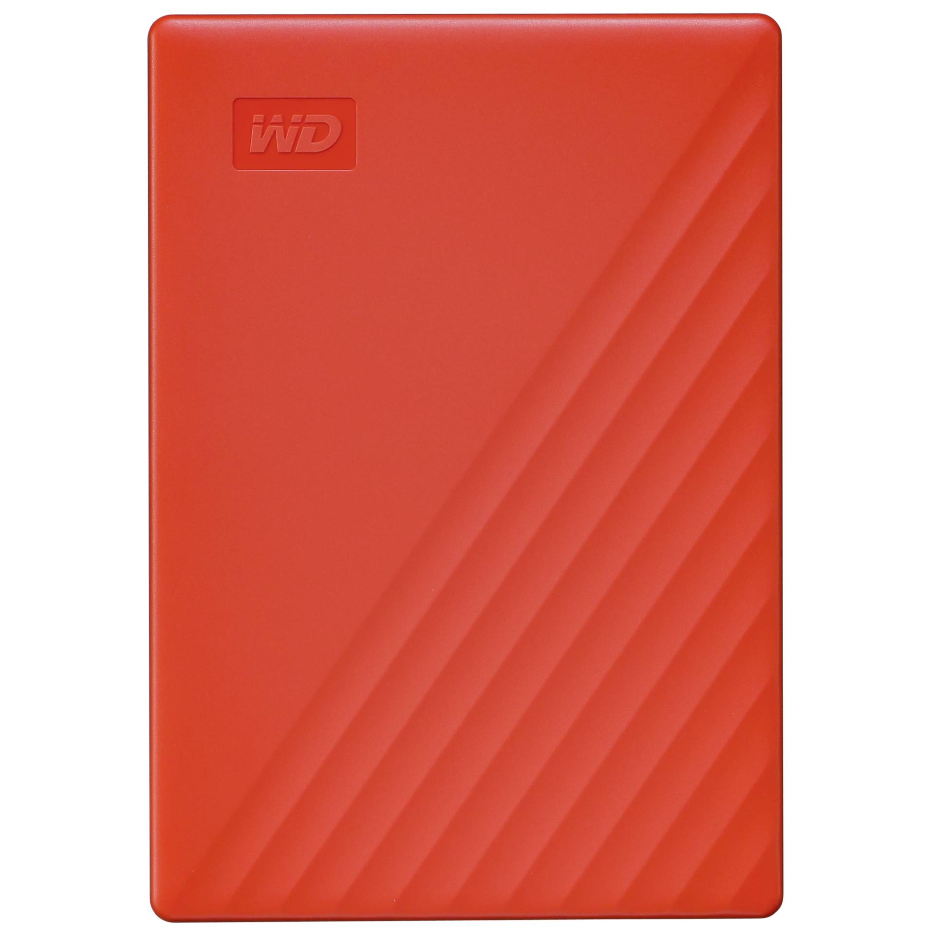 2.0 TB HDD Western Digital WD My Passport Portable Storage 2019, rot, USB 3.0 Micro-B