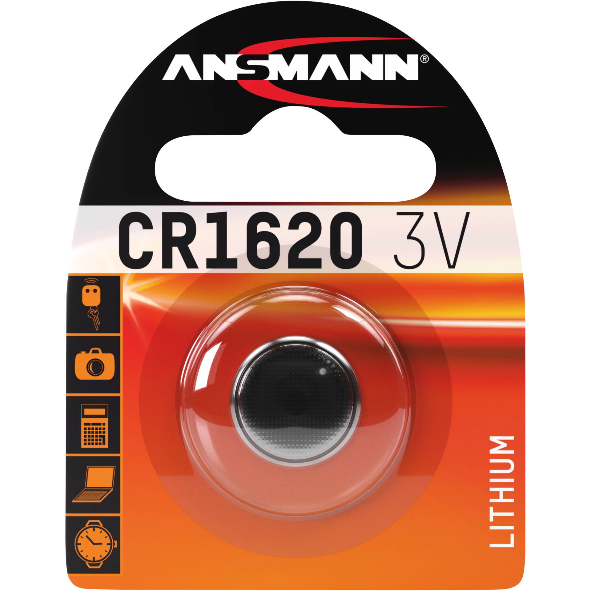 Ansmann 3V CR1620 Knopfzelle 