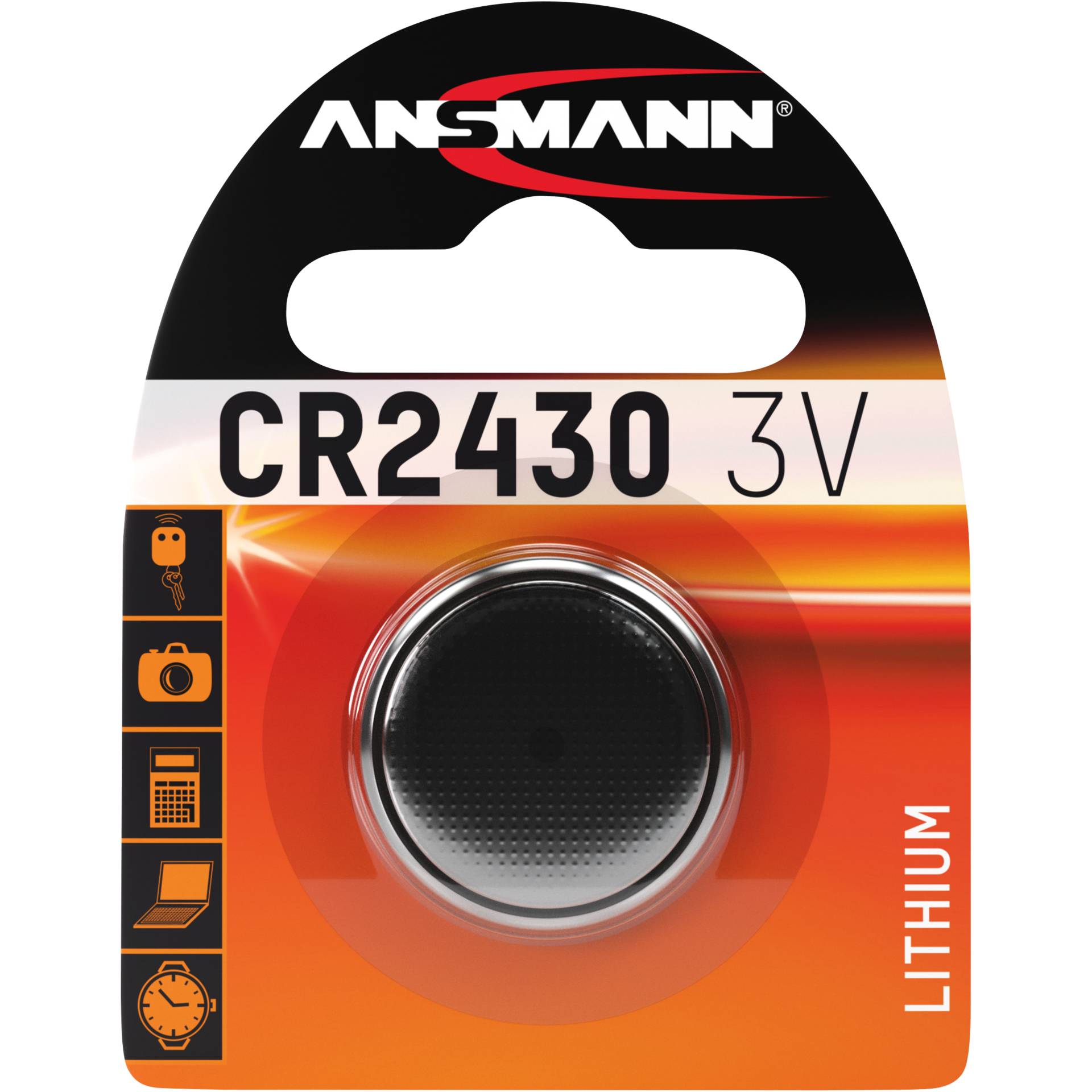 Ansmann Lithium 3V  CR 2430 Knopfzelle 