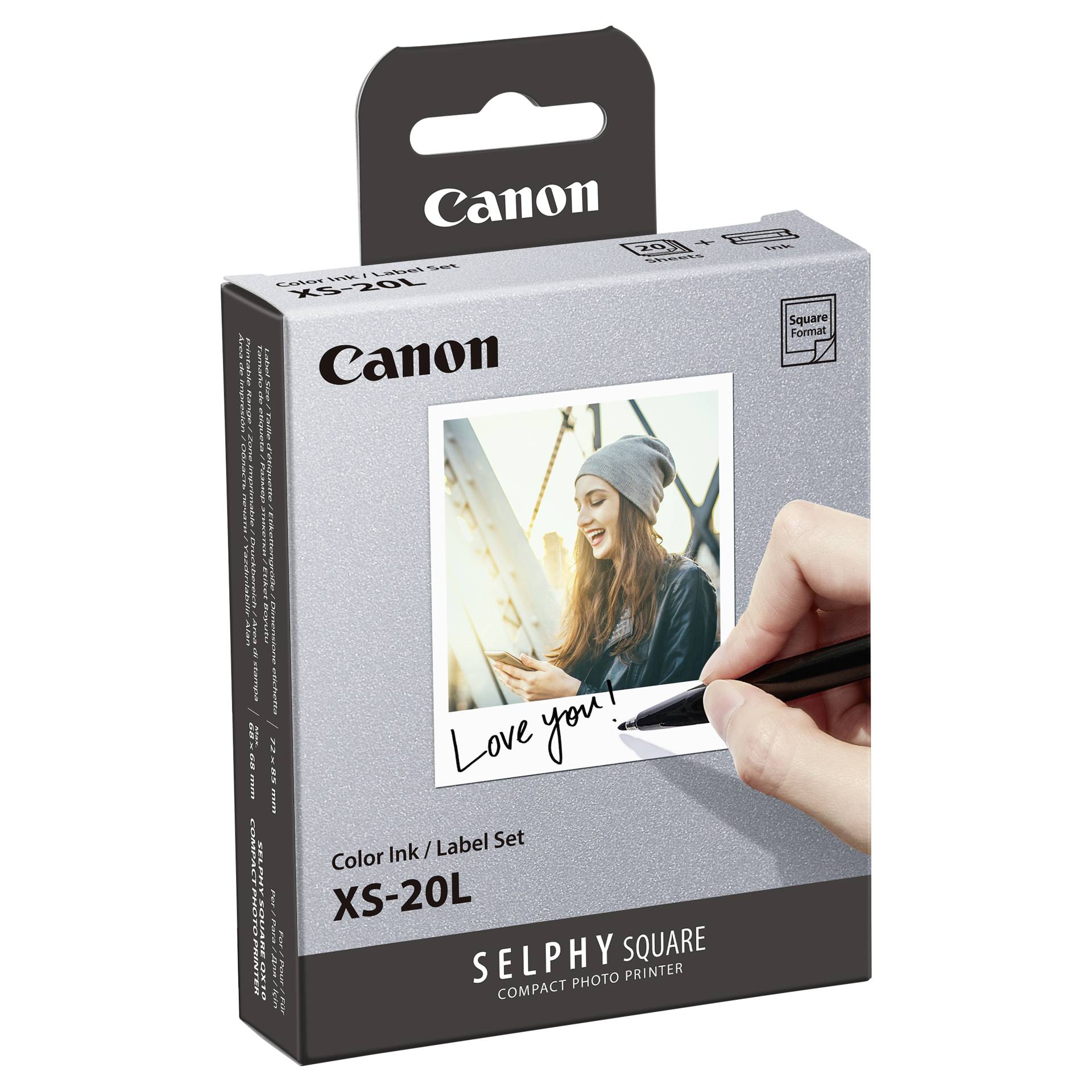 Canon XS-20L 72x85mm Photo Paper, 20 Blatt 