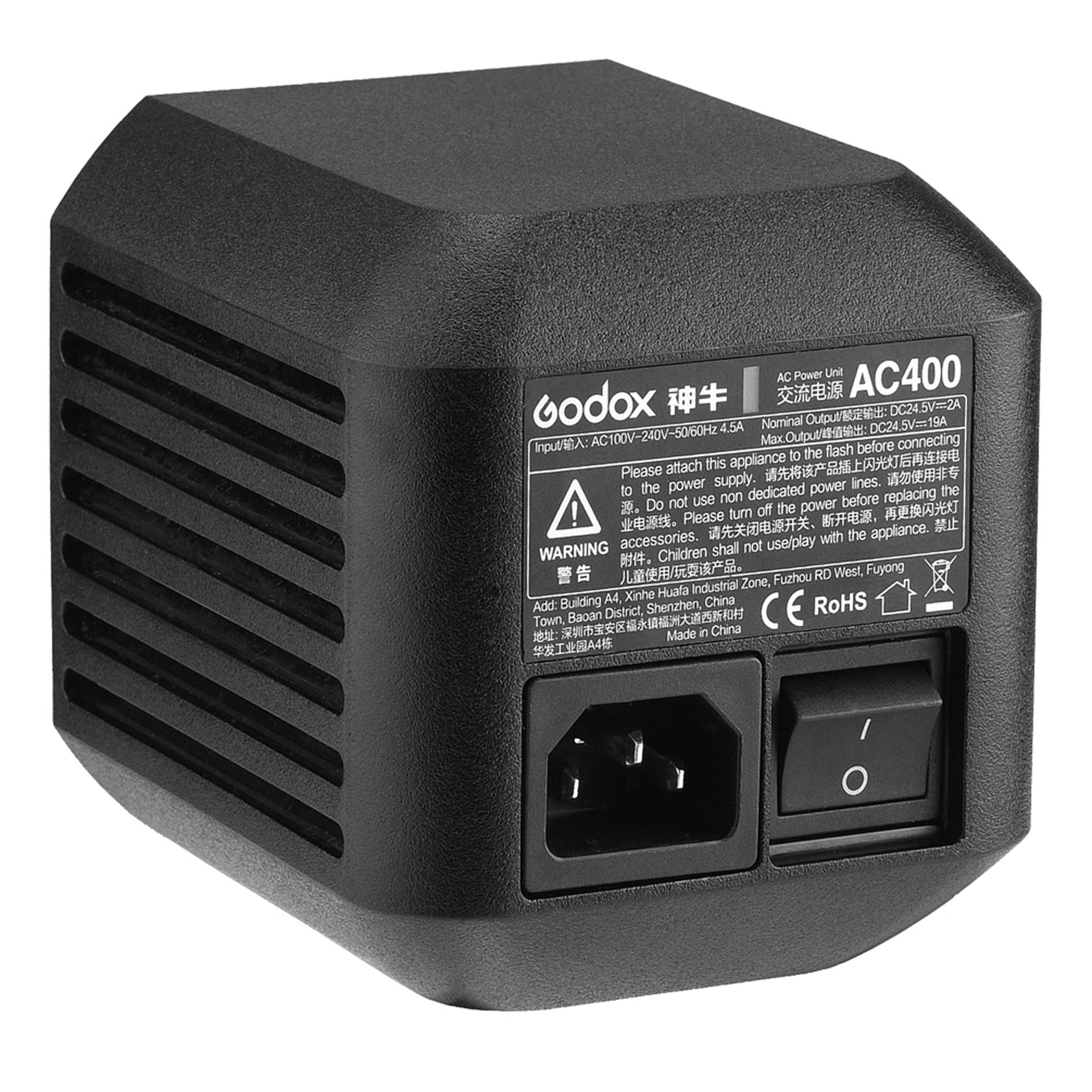 Godox AD400Pro Netzteil & Spannungsumwandler Indoor Schwarz