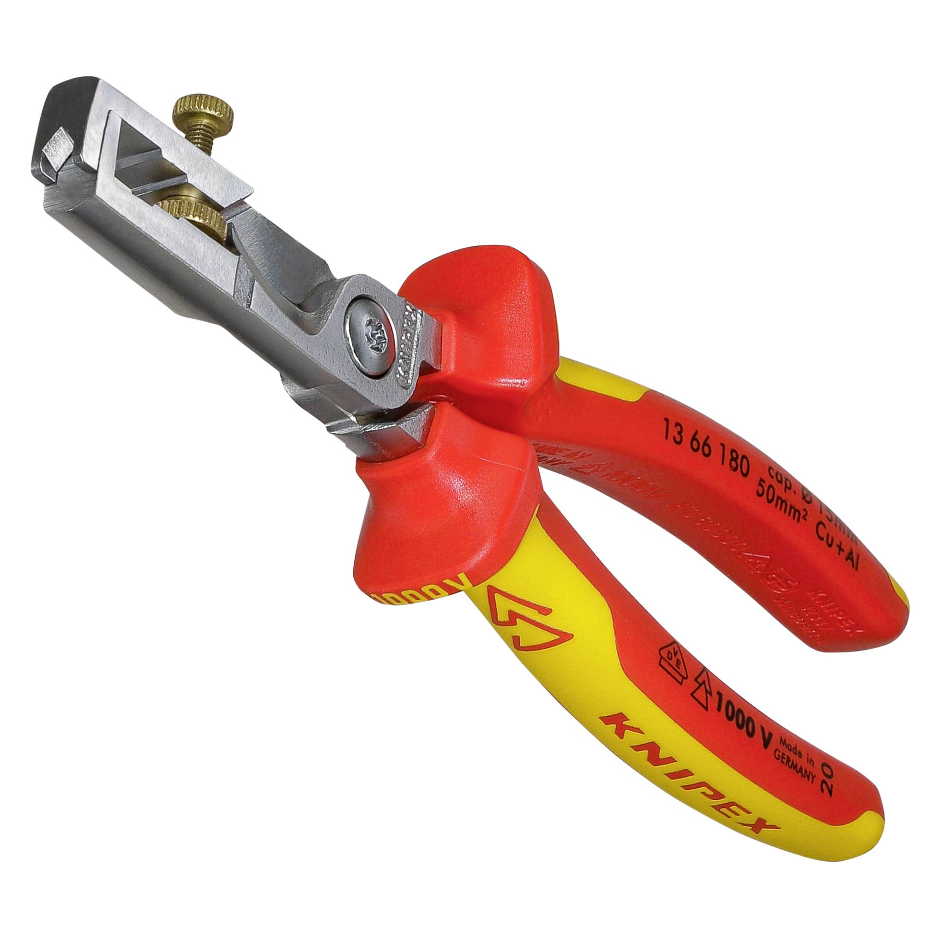 Knipex StriX Kombinationswerkzeug Rot, Gelb
