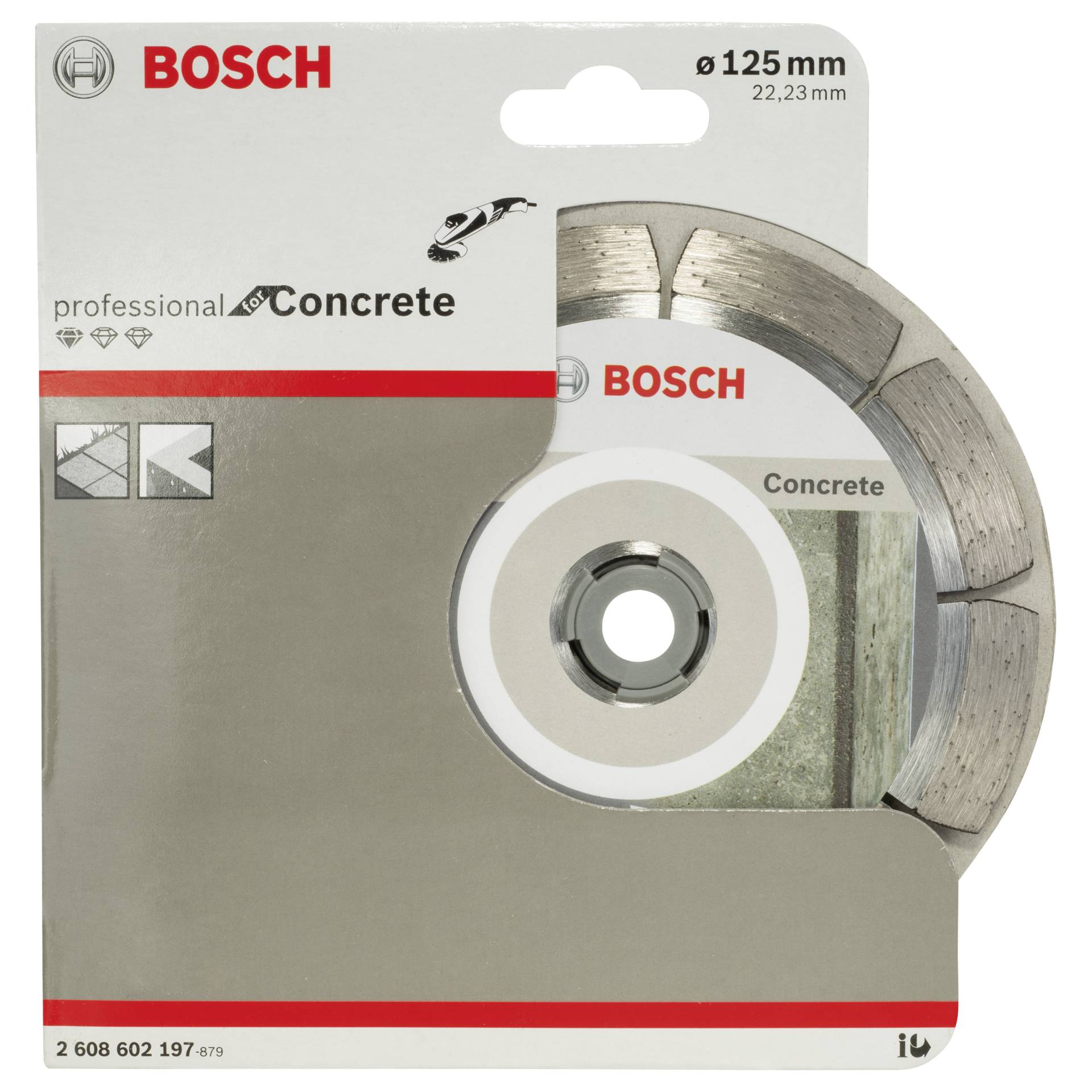 Bosch Diamanttrennscheibe 125x22,23 Standard for Concrete