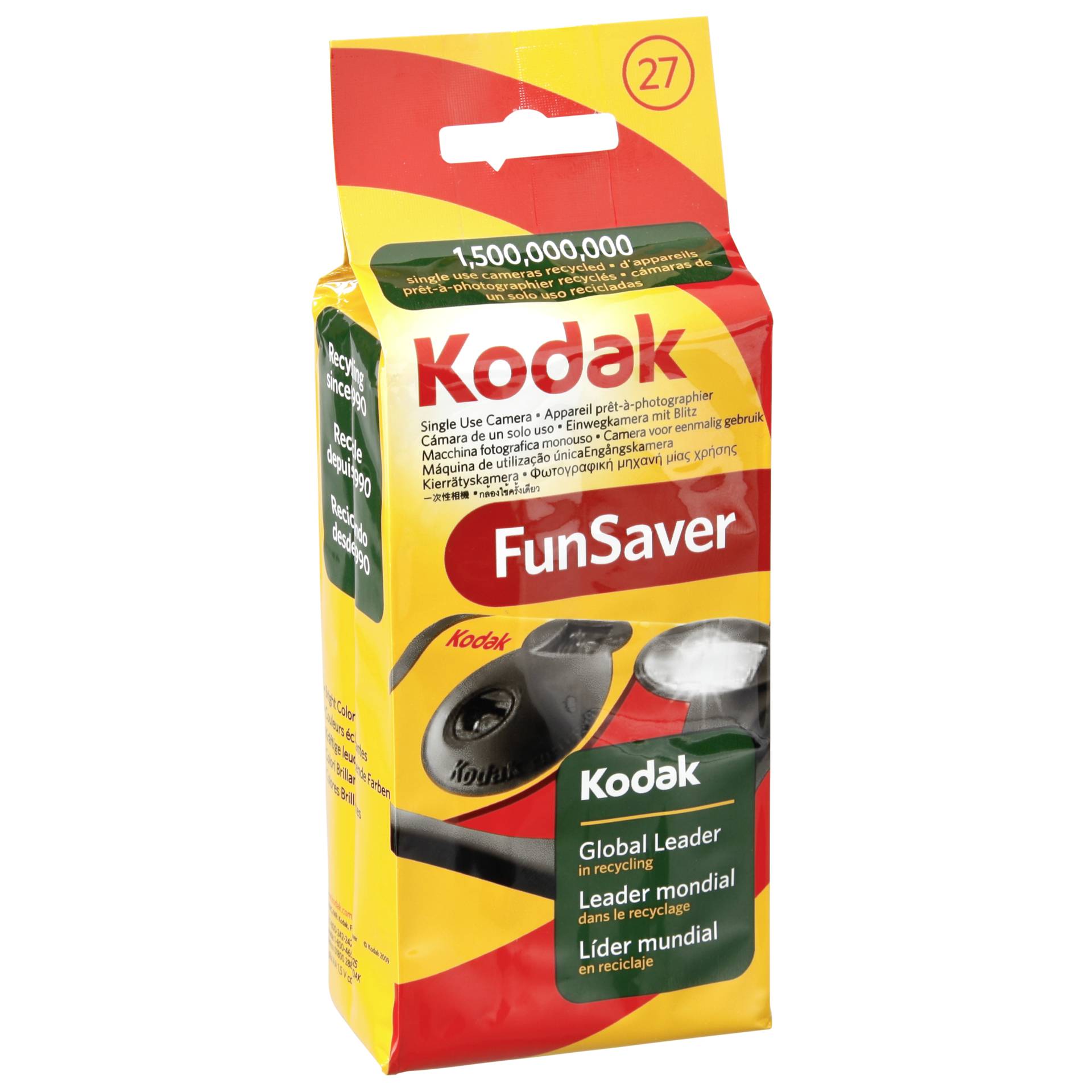Kodak FunSaver Camera Kompakt-Filmkamera 35 mm Schwarz, Rot, Gelb