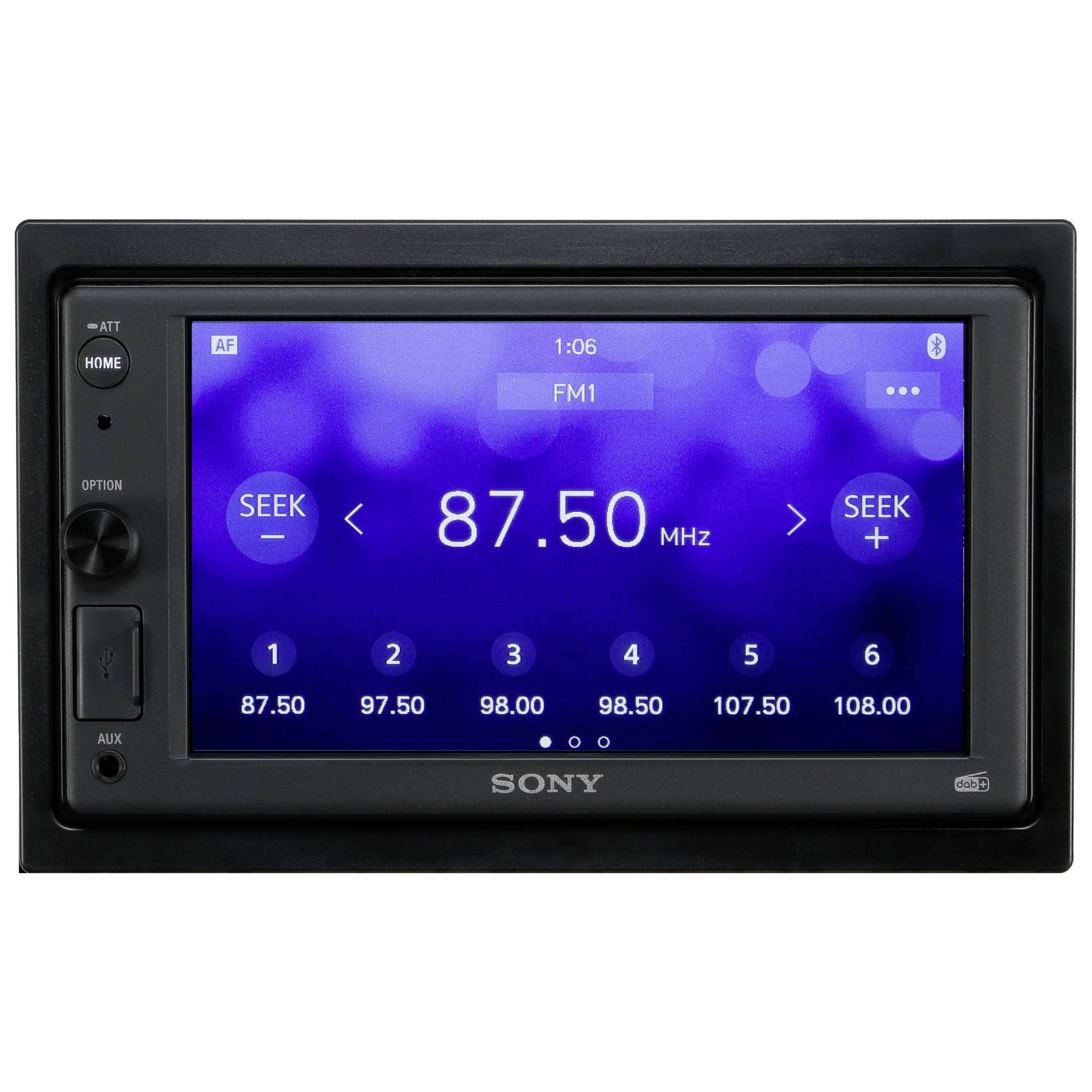 Sony XAV-1550D Schwarz 220 W Bluetooth
