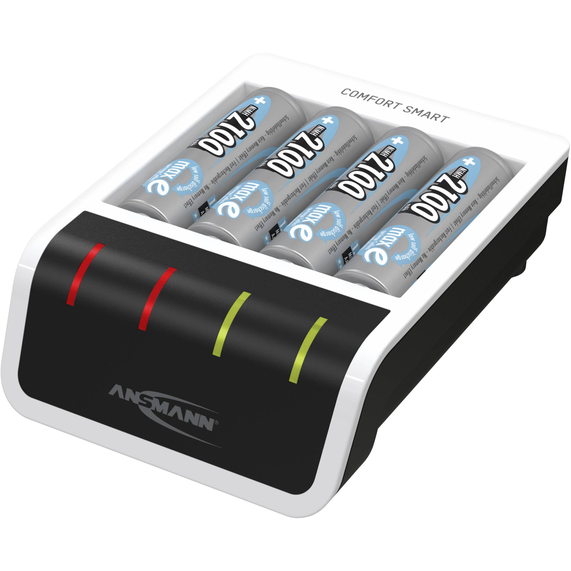 Ansmann 1001-0092-01 Akkuladegerät Haushaltsbatterie AC