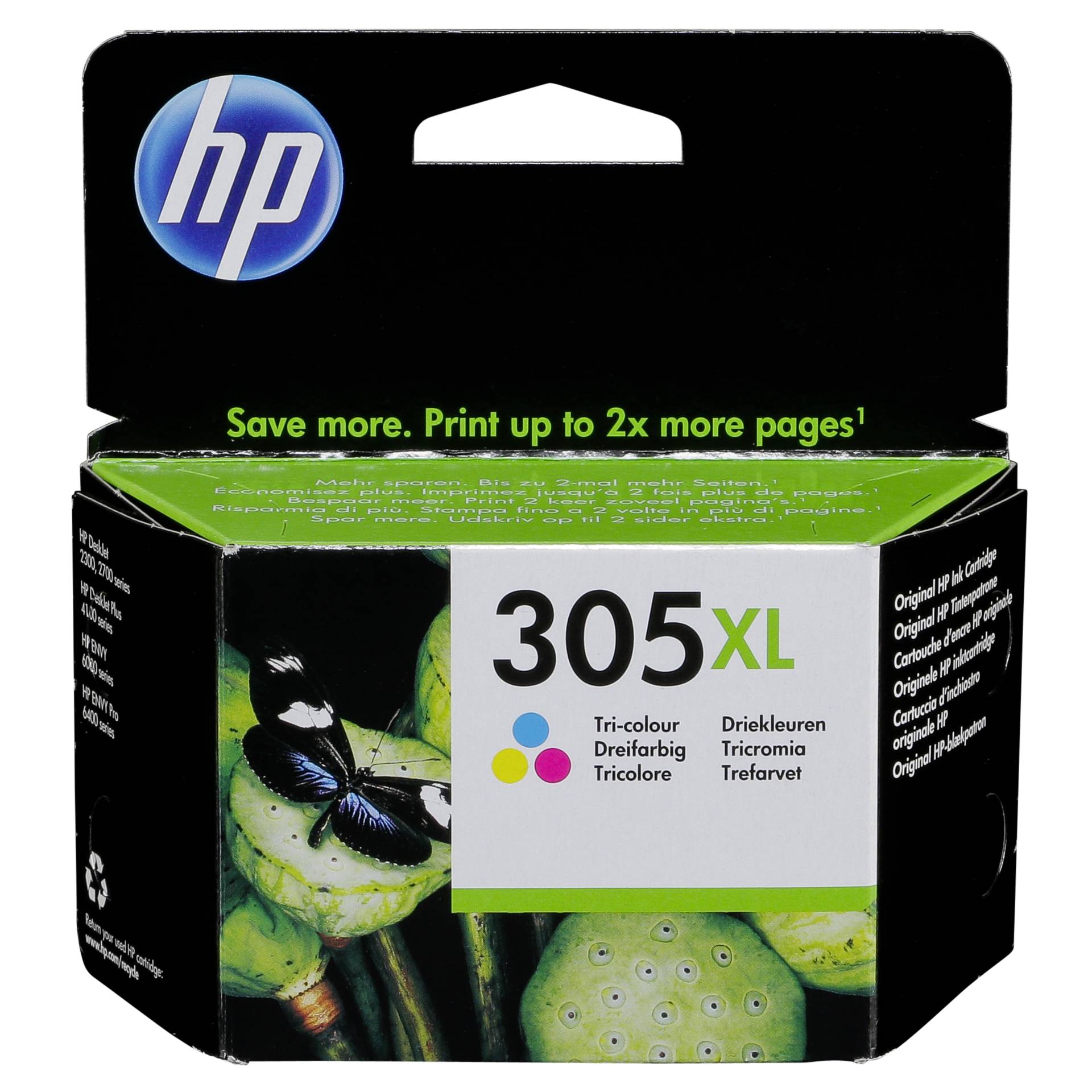 HP Druckkopf mit Tinte 305 XL farbig 