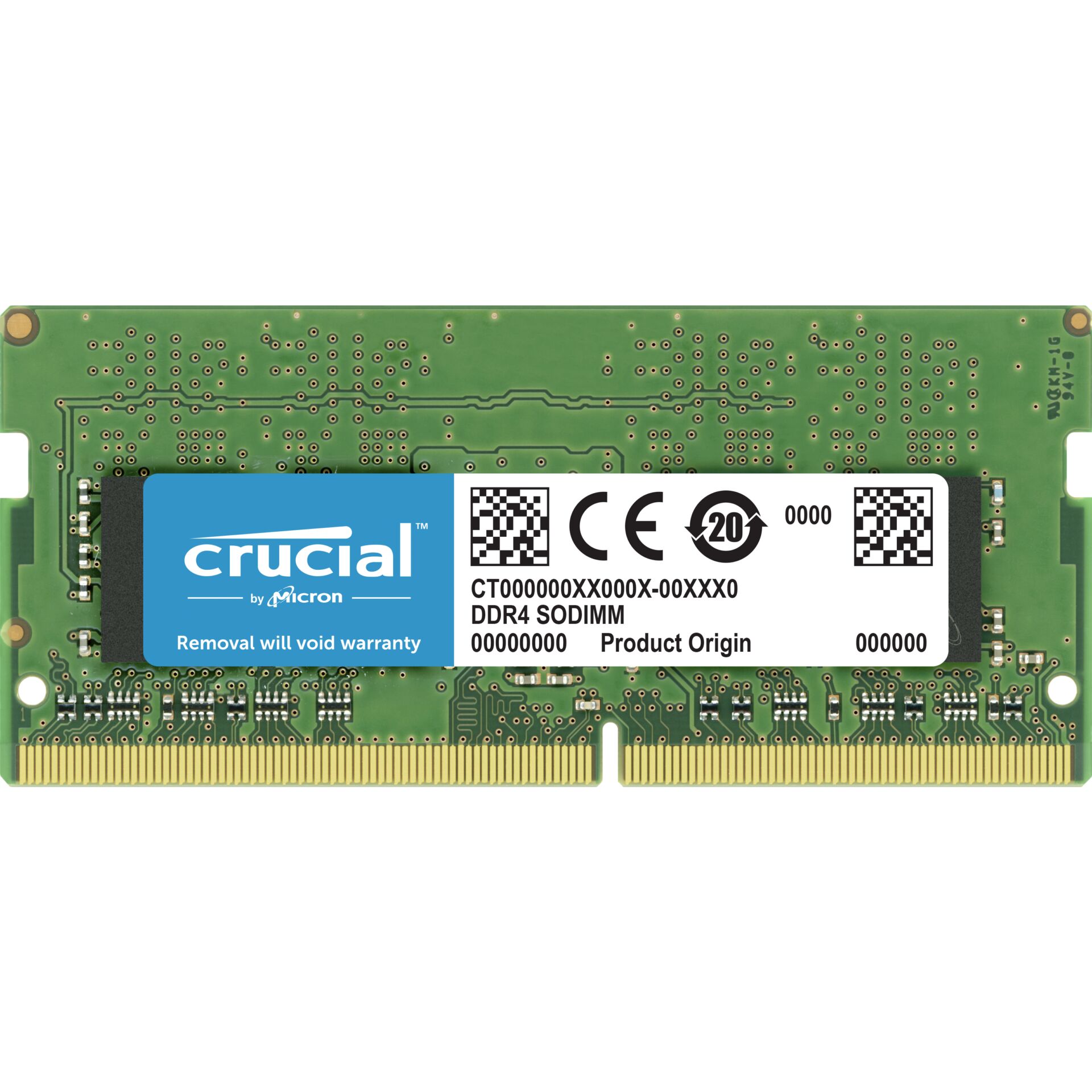 DDR4RAM 8GB DDR4-3200 Crucial SO-DIMM, CL22-22-22 