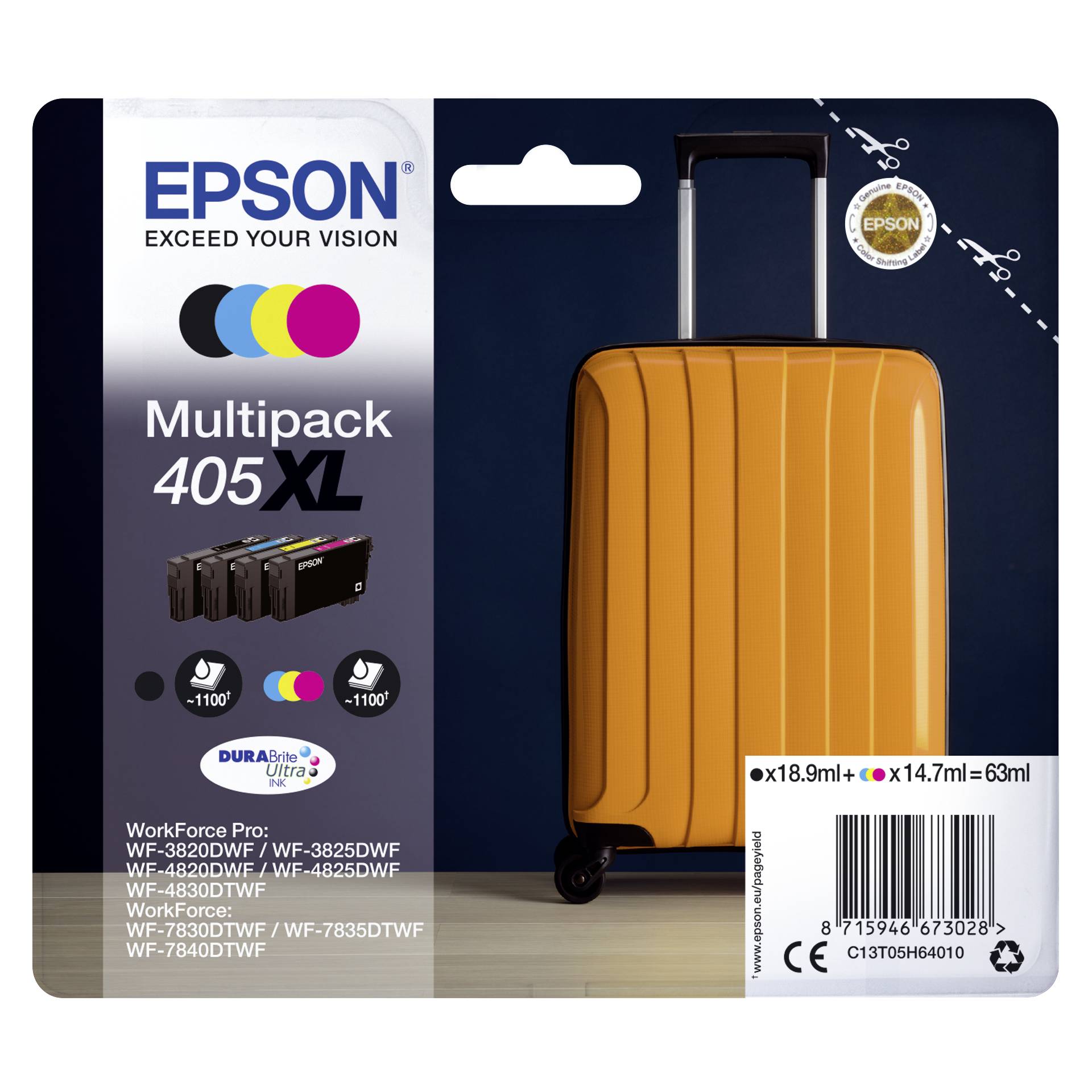 Epson Tinte 405XL Multipack 