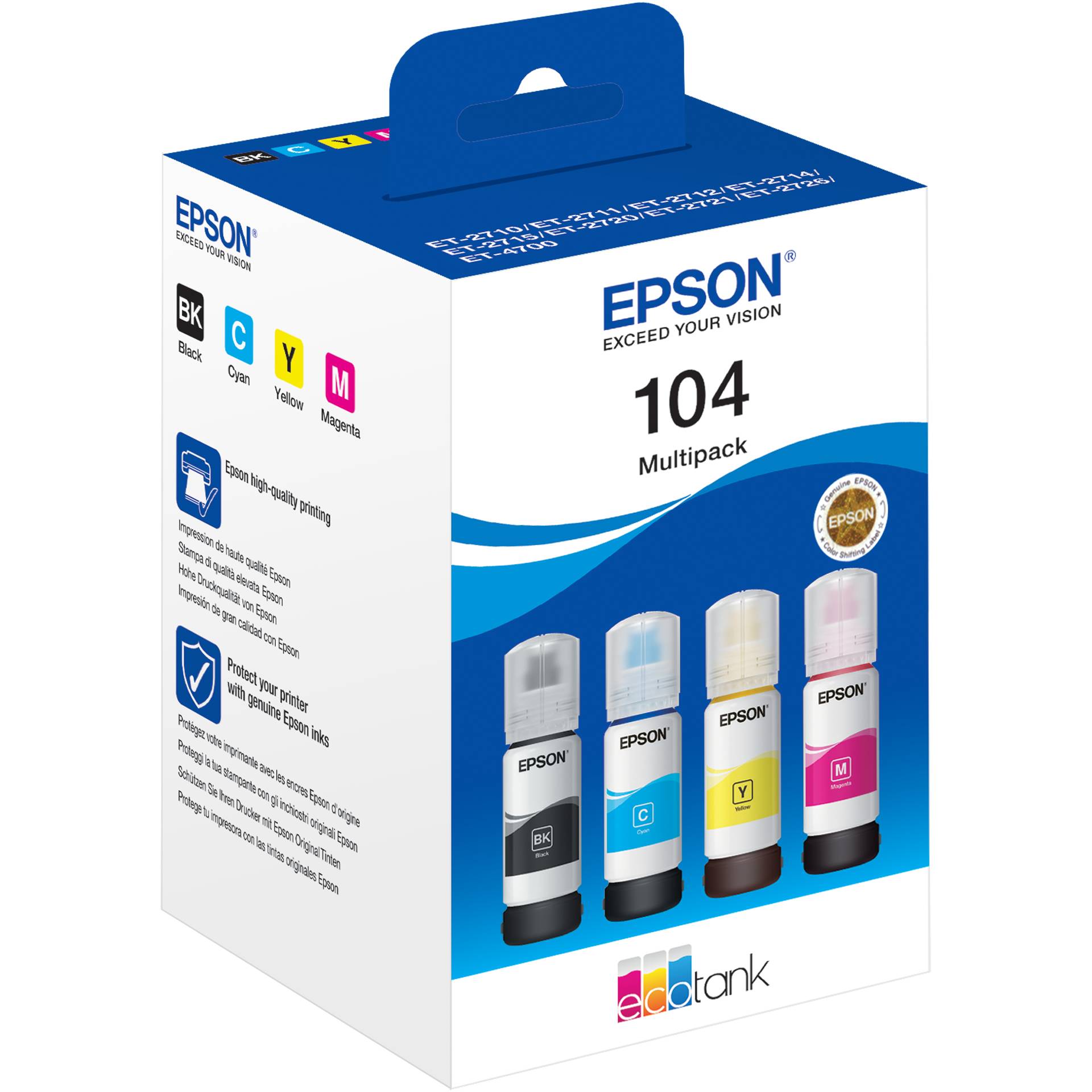 Epson Tinte 104 Multipack 