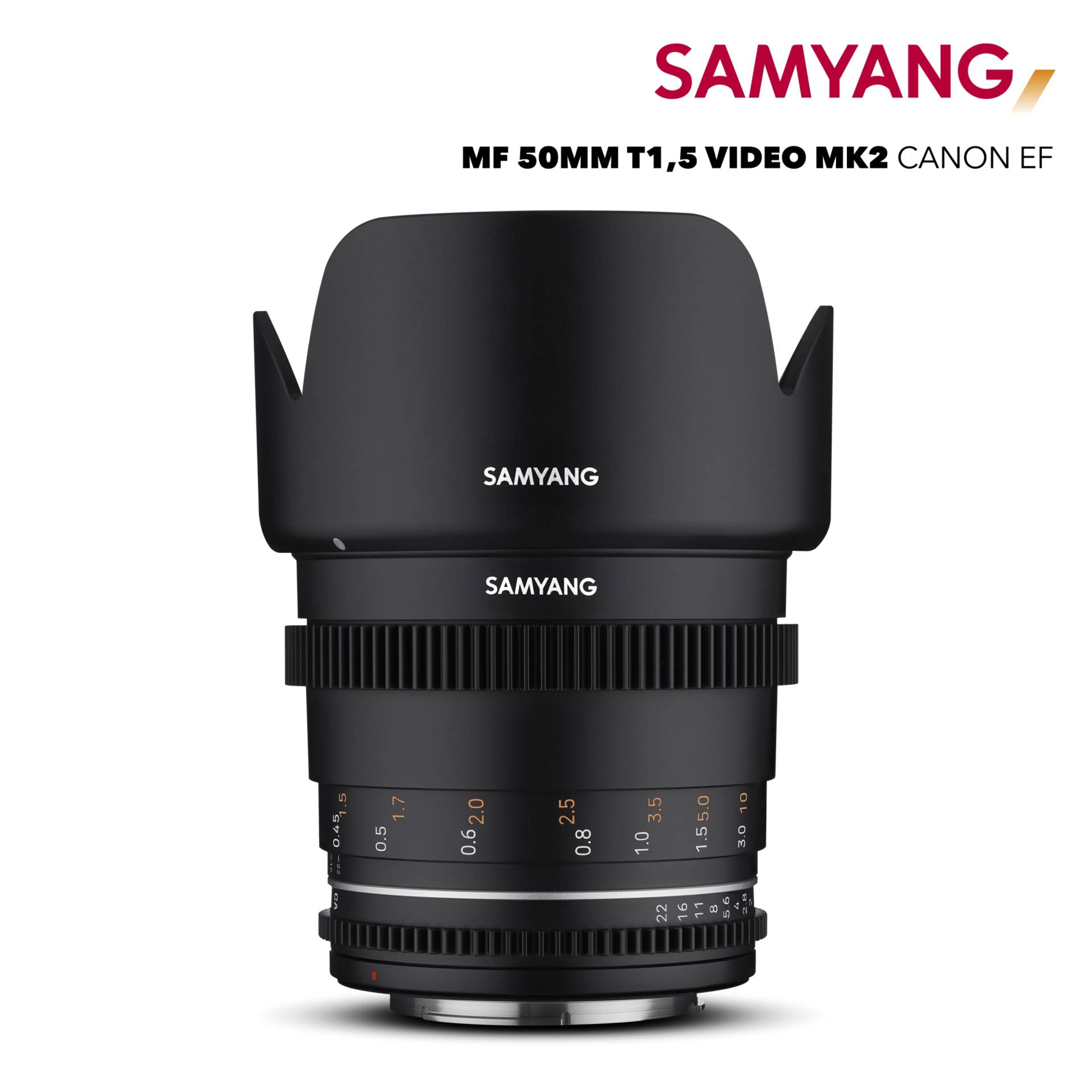 Samyang SYDSX50-C MILC/SLR Kinoobjektiv Schwarz